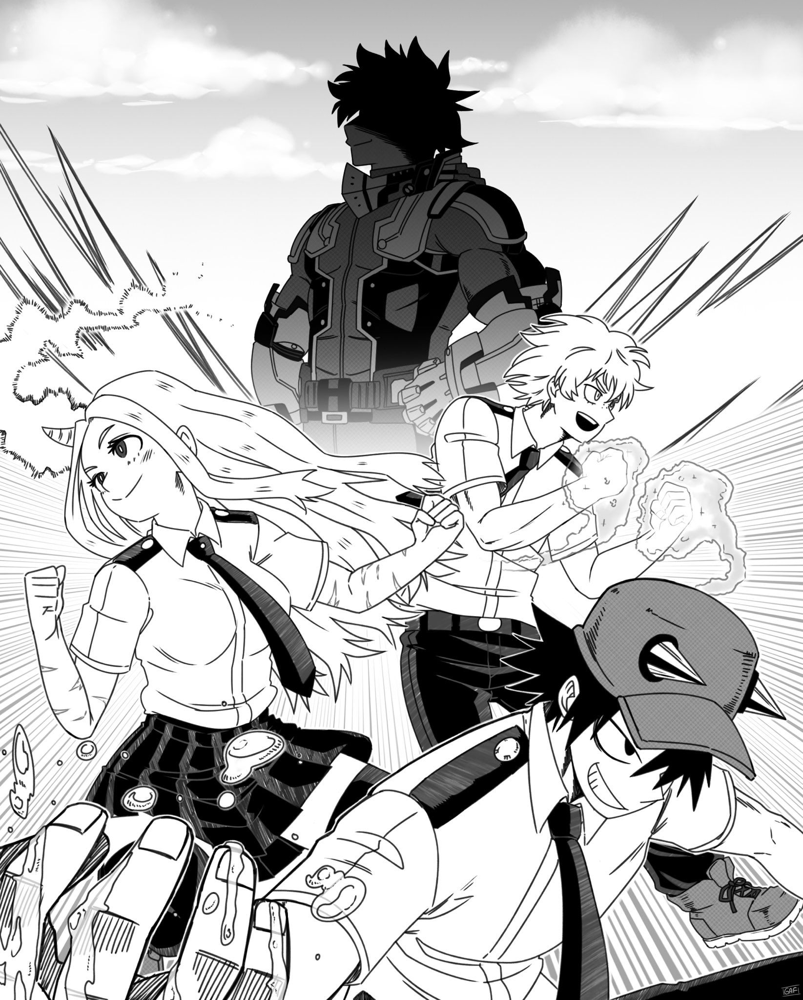 Media Tweets by theartofgaf. Hero wallpaper, My hero academia episodes, Anime characters