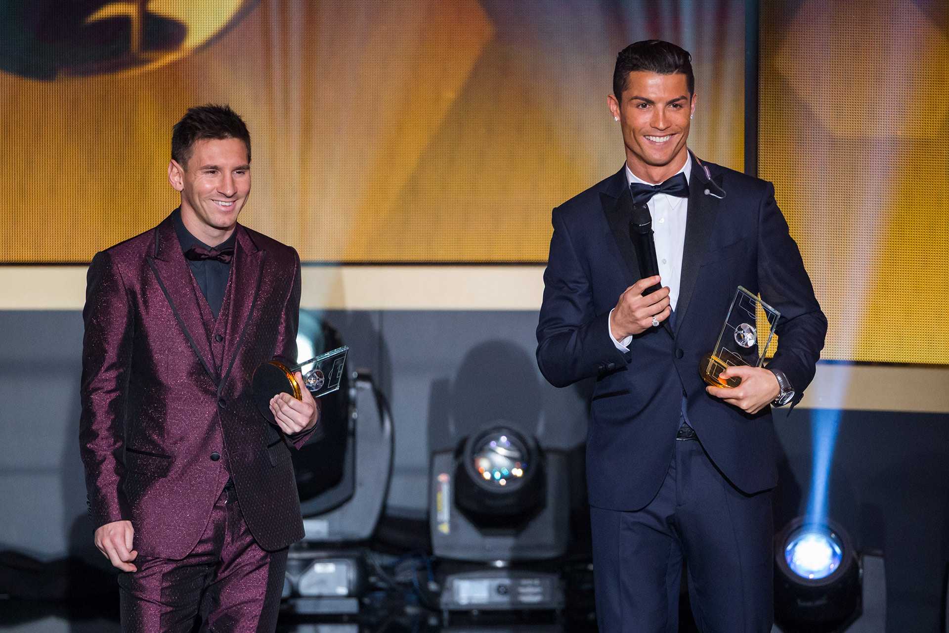 Messi's Ballon d'Or suits