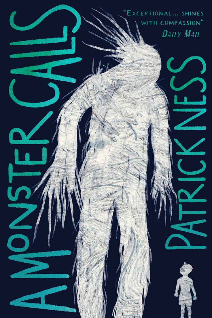 A Monster Calls Book Cover Design. Book cover design, Cover design, A monster calls