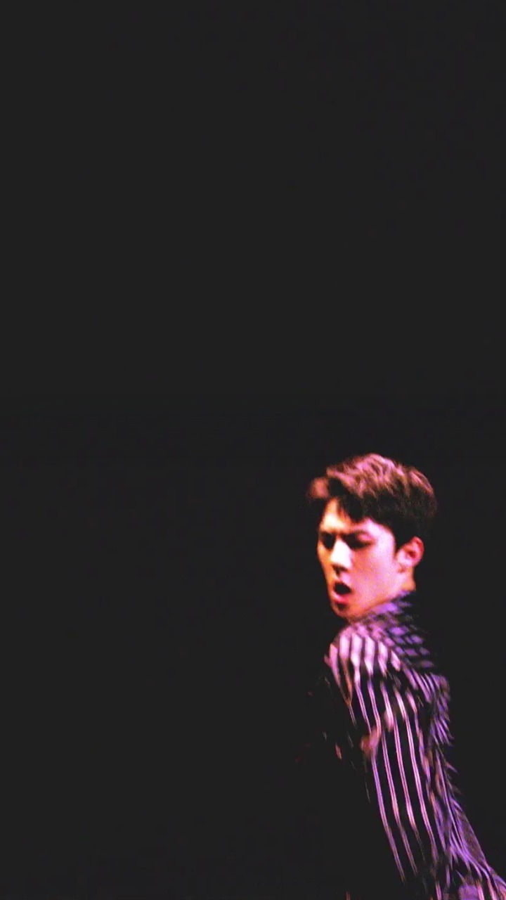 EXO Lotto Wallpaper Locks Dark Ver. I Didn't Water