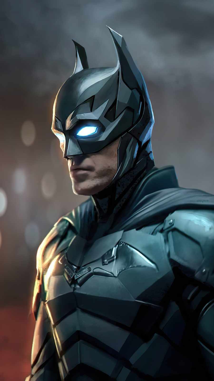 Being Batman 4K Wallpaper, iPhone Wallpaper