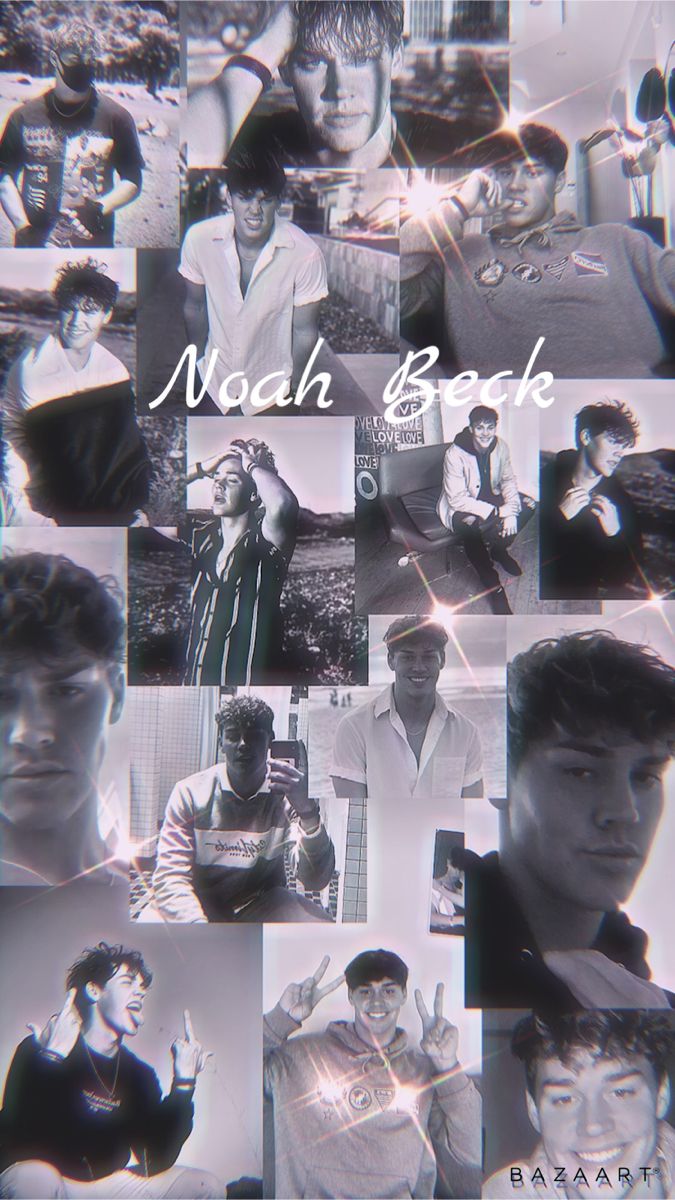 Noah Beck❤️. Cute background for phones, Black aesthetic wallpaper, iPhone wallpaper vintage