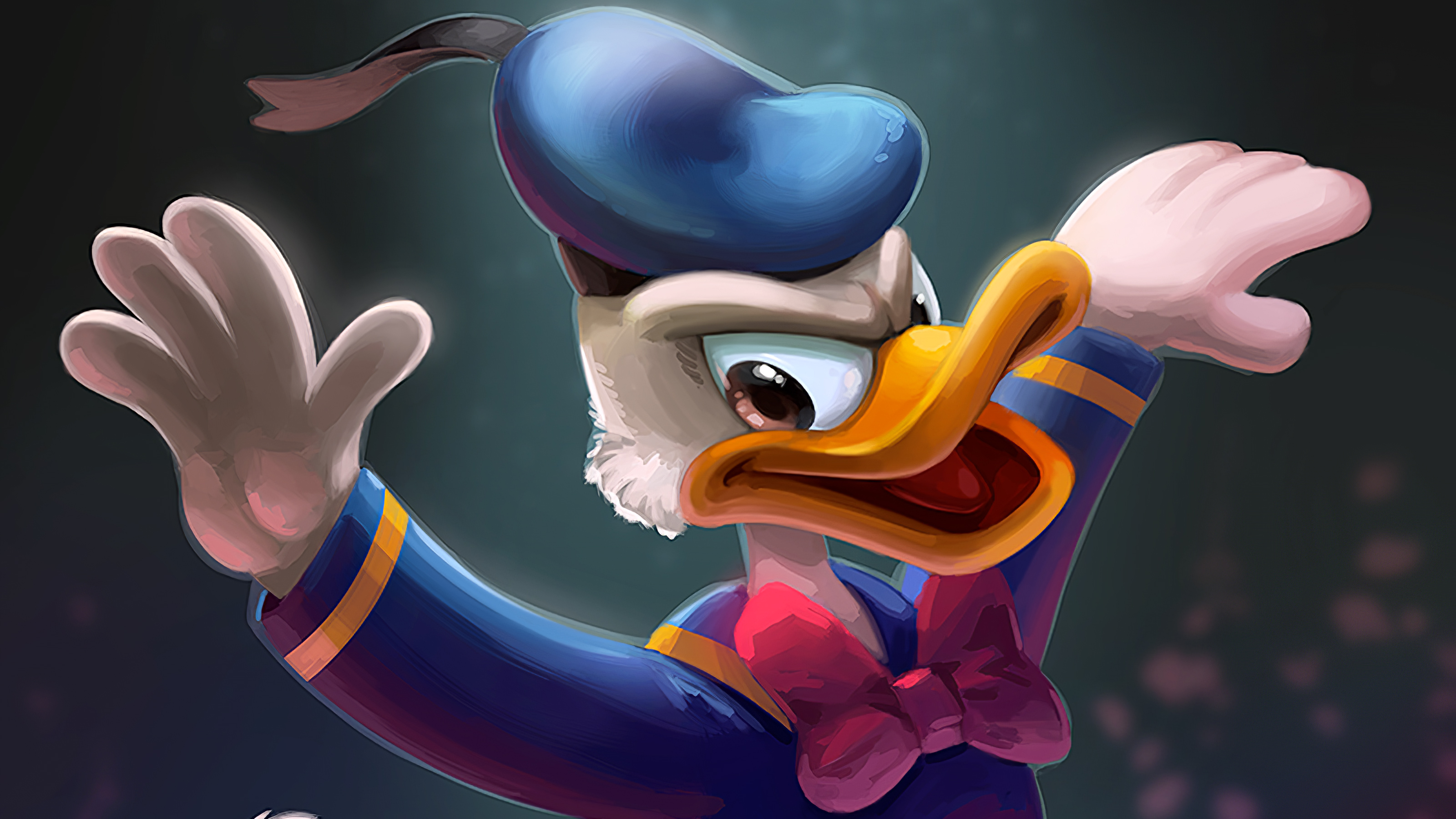 Donald Duck 4k, HD Cartoons, 4k Wallpaper, Image, Background, Photo and Picture