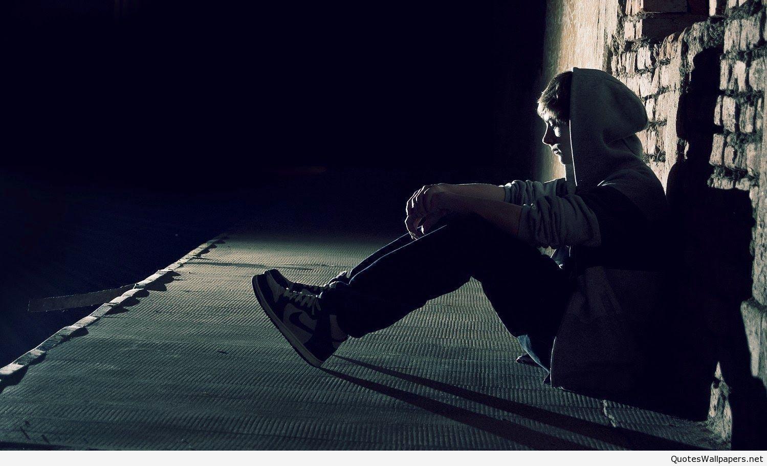 Sad Boy Computer Wallpaper