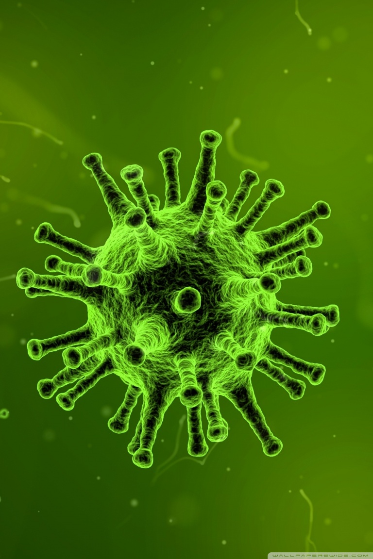 Virus Microscope Ultra HD Desktop Background Wallpaper for 4K UHD TV, Widescreen & UltraWide Desktop & Laptop, Multi Display, Dual Monitor, Tablet