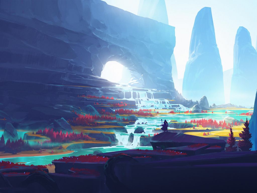 Peaceful 4K wallpaper for your desktop or mobile screen free and easy to download