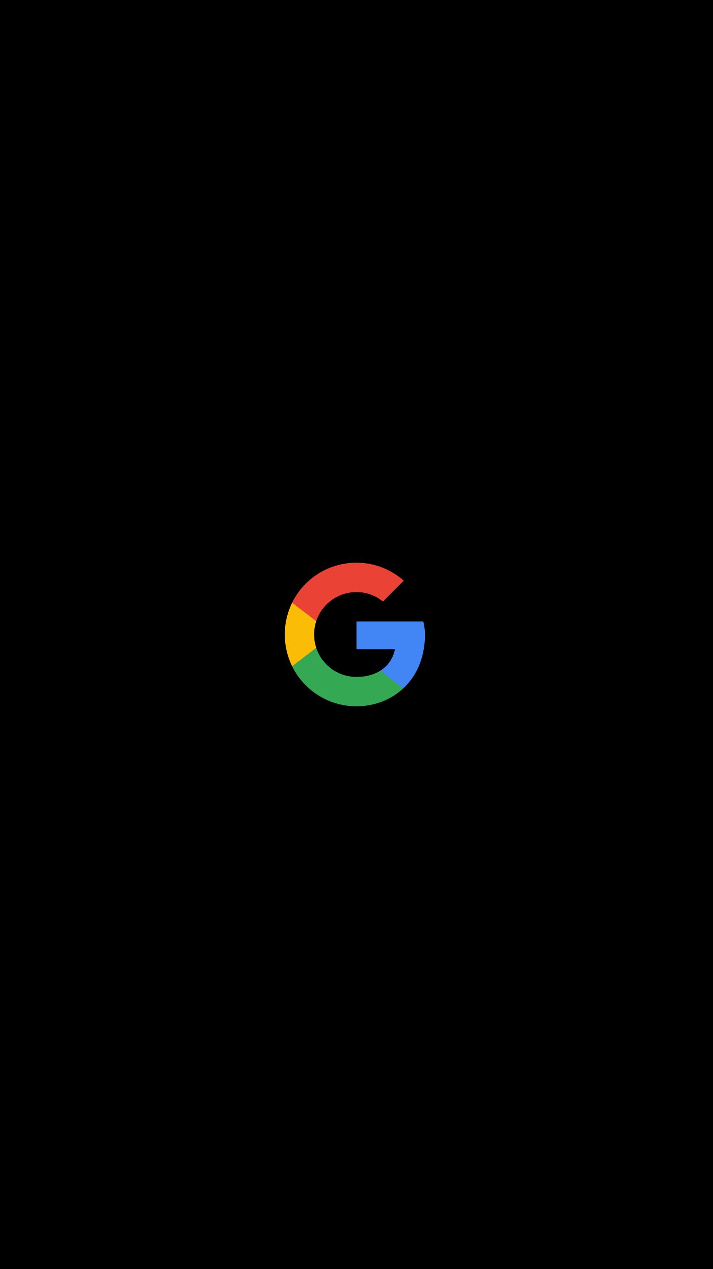 Here's some Google logo OLED wallpaper I made for you guys [made to suit Pixel XL]: GooglePixel