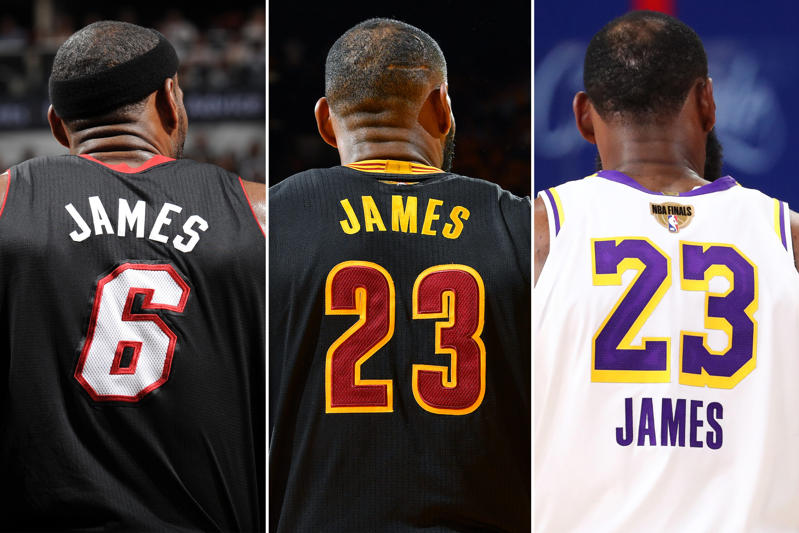 LeBron on course to join legends with jerseys retired