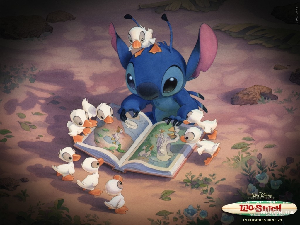 Desktop Wallpaper Disney Lilo & Stitch Cartoons