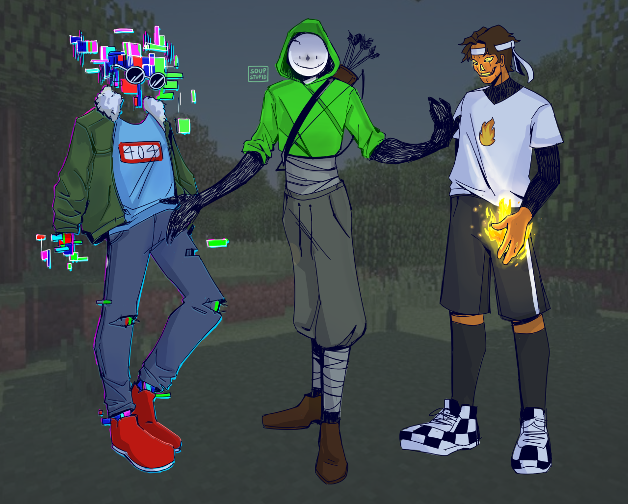 halloween dream team? anyone? soup's not very good. Dream team, Dream artwork, Dream art