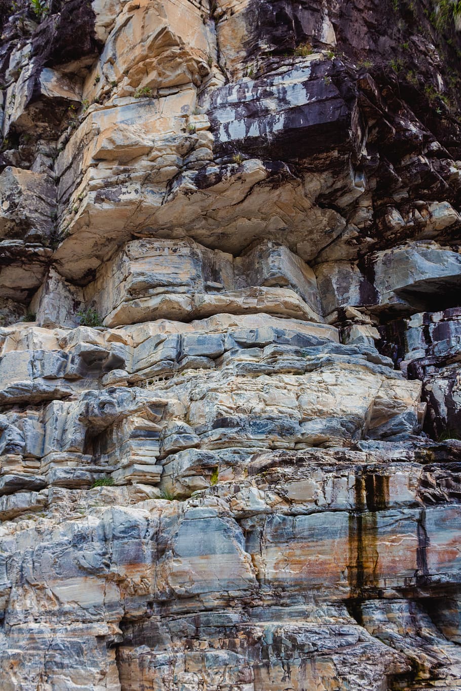 Nature, Cliff, Outdoors, Mountain, Mesa, Rock, Texture