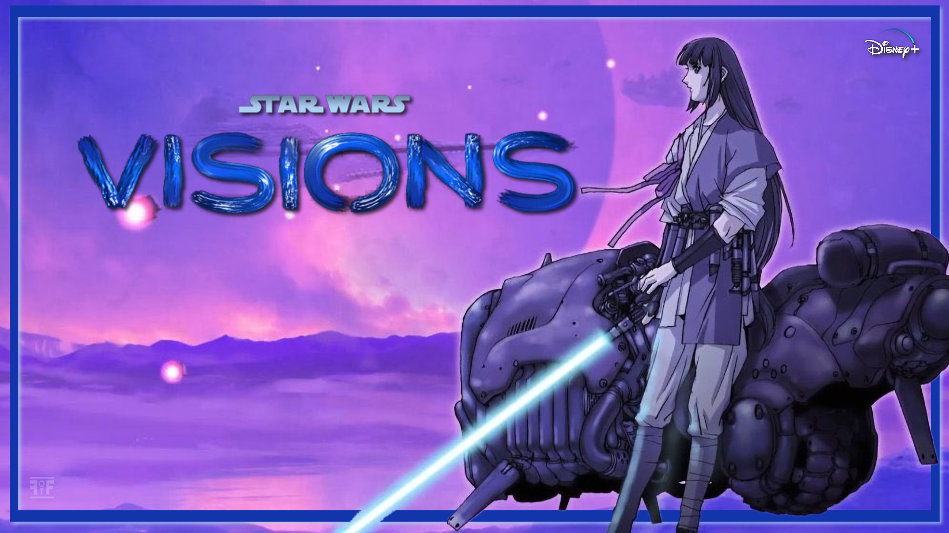 Star Wars Visions. Anime From A Galaxy Far, Far Away of the Force