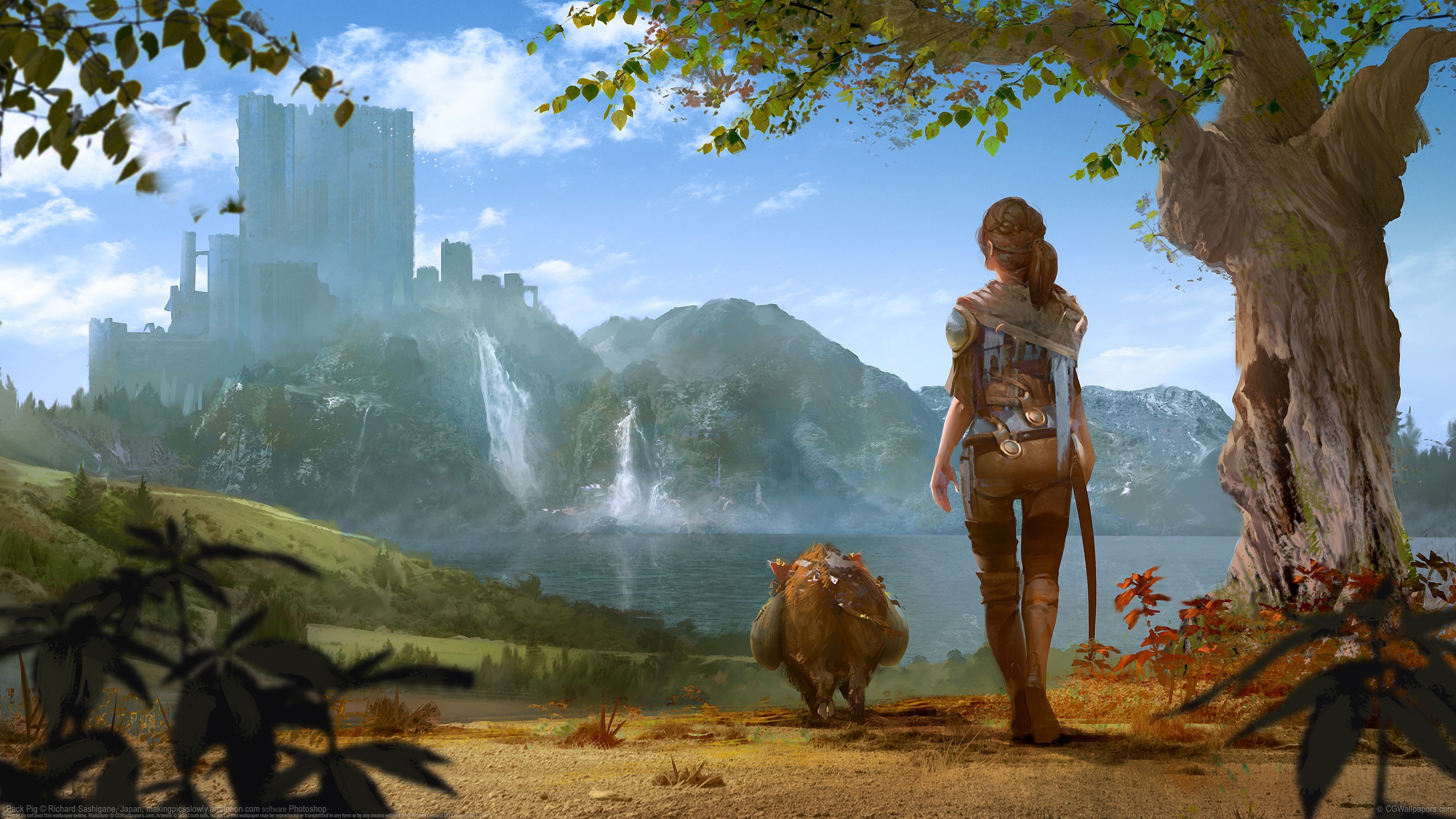 Fantasy Women 4k Ultra HD Wallpaper