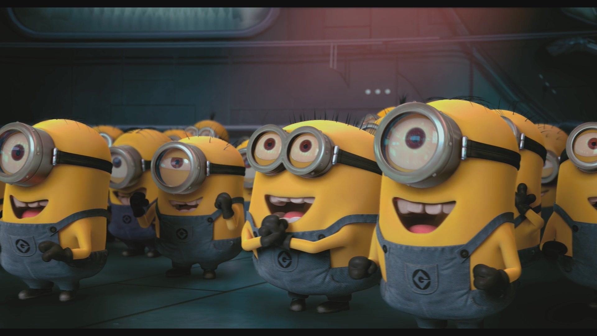 Wallpaper, yellow, Toy, animated movies, machine, minions, Despicable Me, screenshot 1920x1080