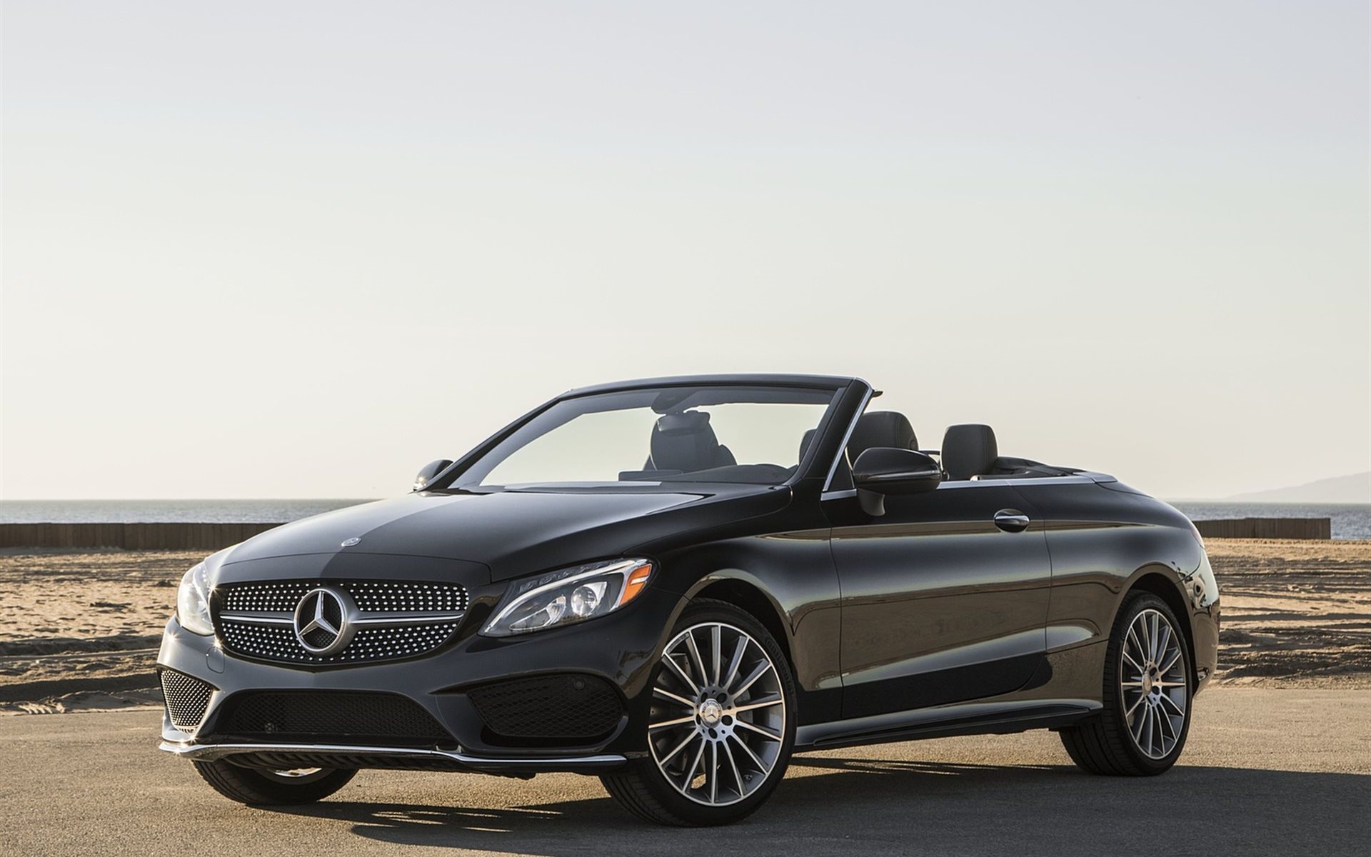 Download Wallpaper Mercedes Benz C300 Cabrio, 2017 Cars, US Spec, Cabriolets, Mercedes For Desktop With Resolution 1920x1200. High Quality HD Picture Wallpaper