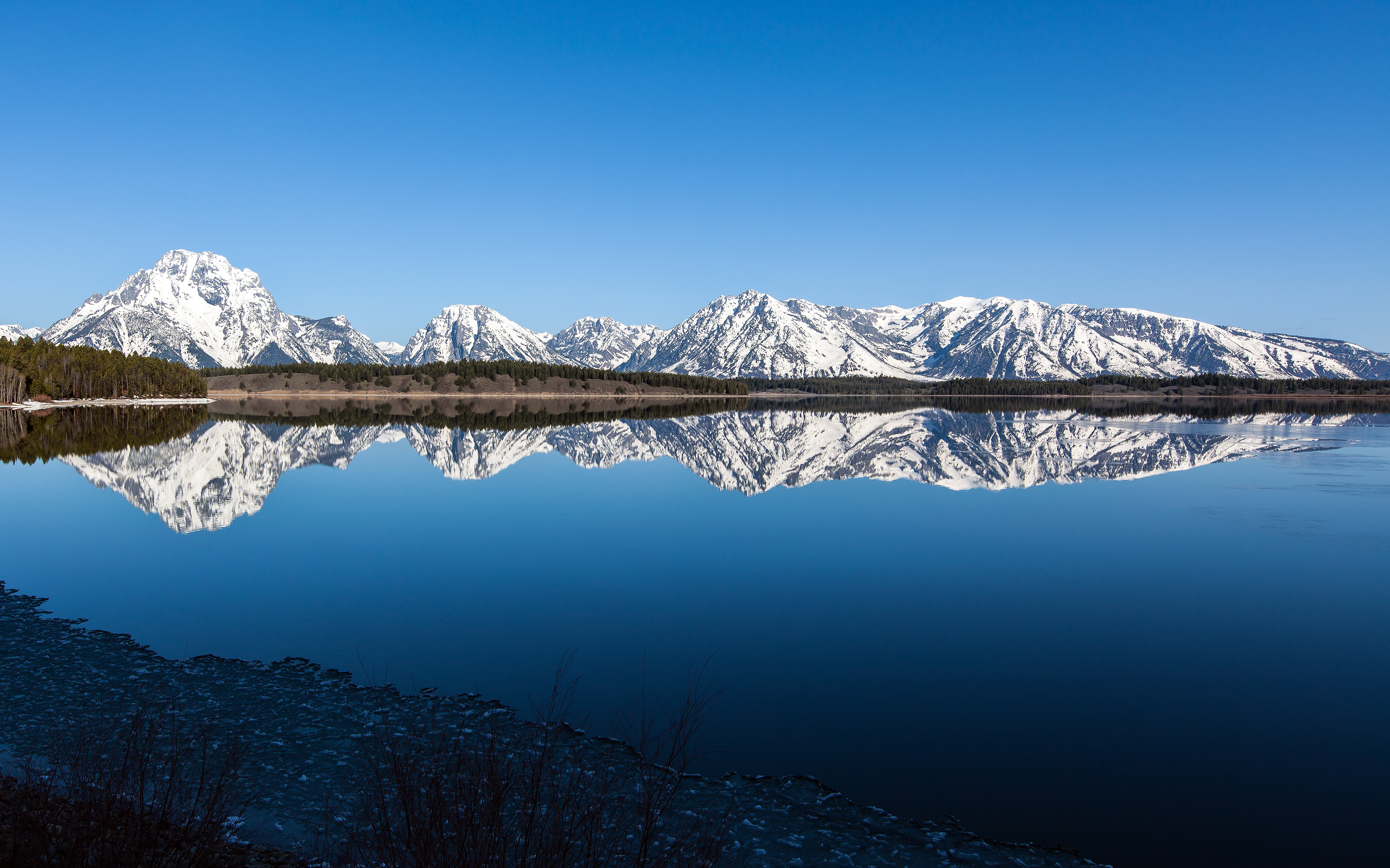 Grand Teton National Park Wallpaper 4K, Wyoming, Landscape
