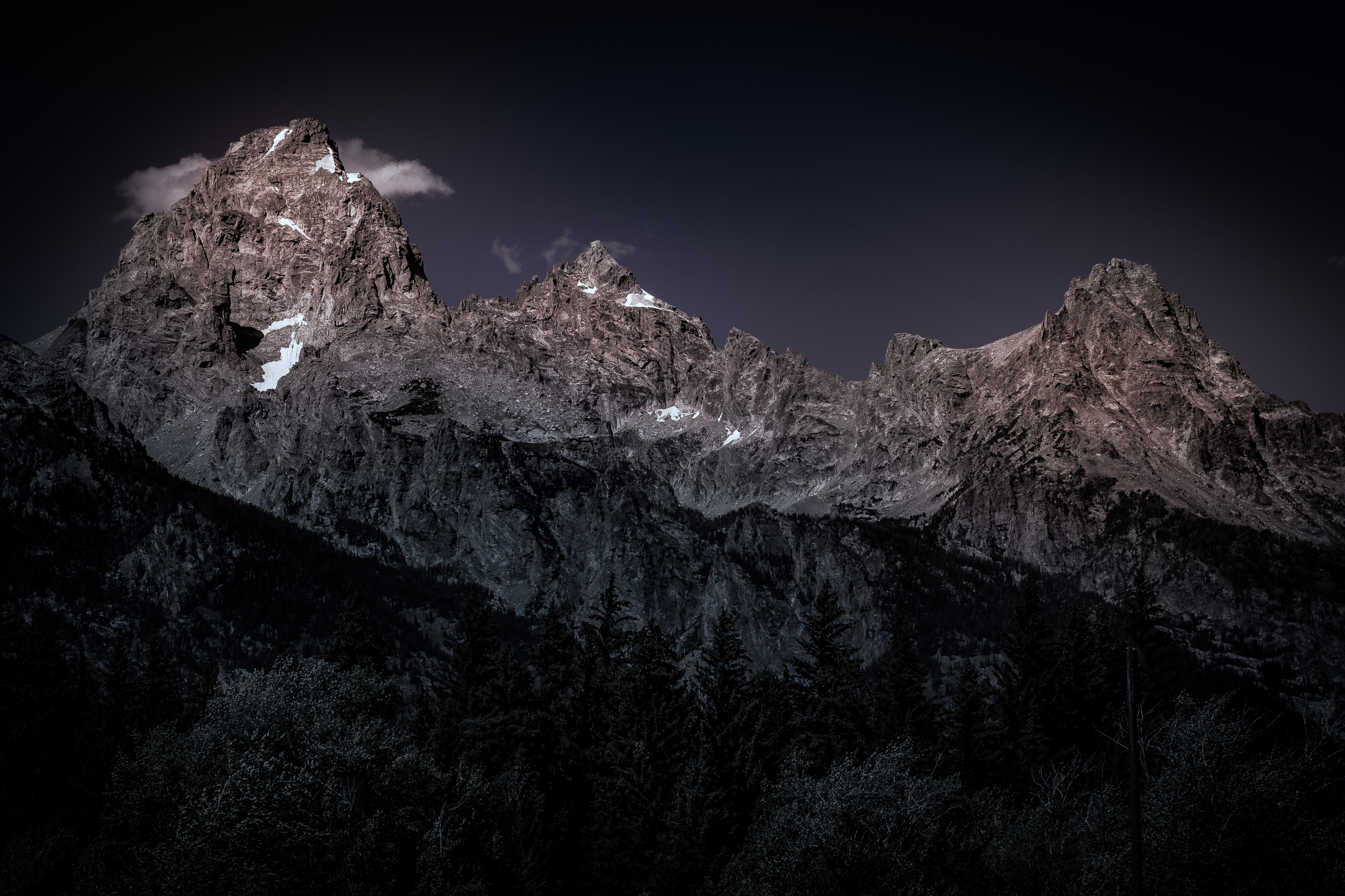Grand Teton National Park Wallpaper 4K, Early Morning, Mountain range, USA, Nature