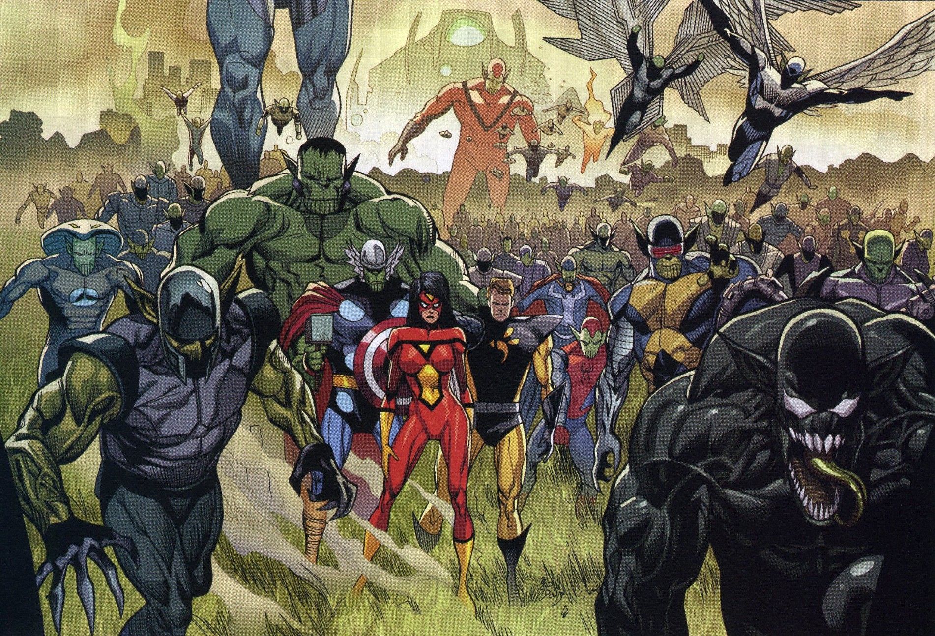 Spoiler Review: Secret Invasion. Marvel, Guardians of the galaxy, Comics