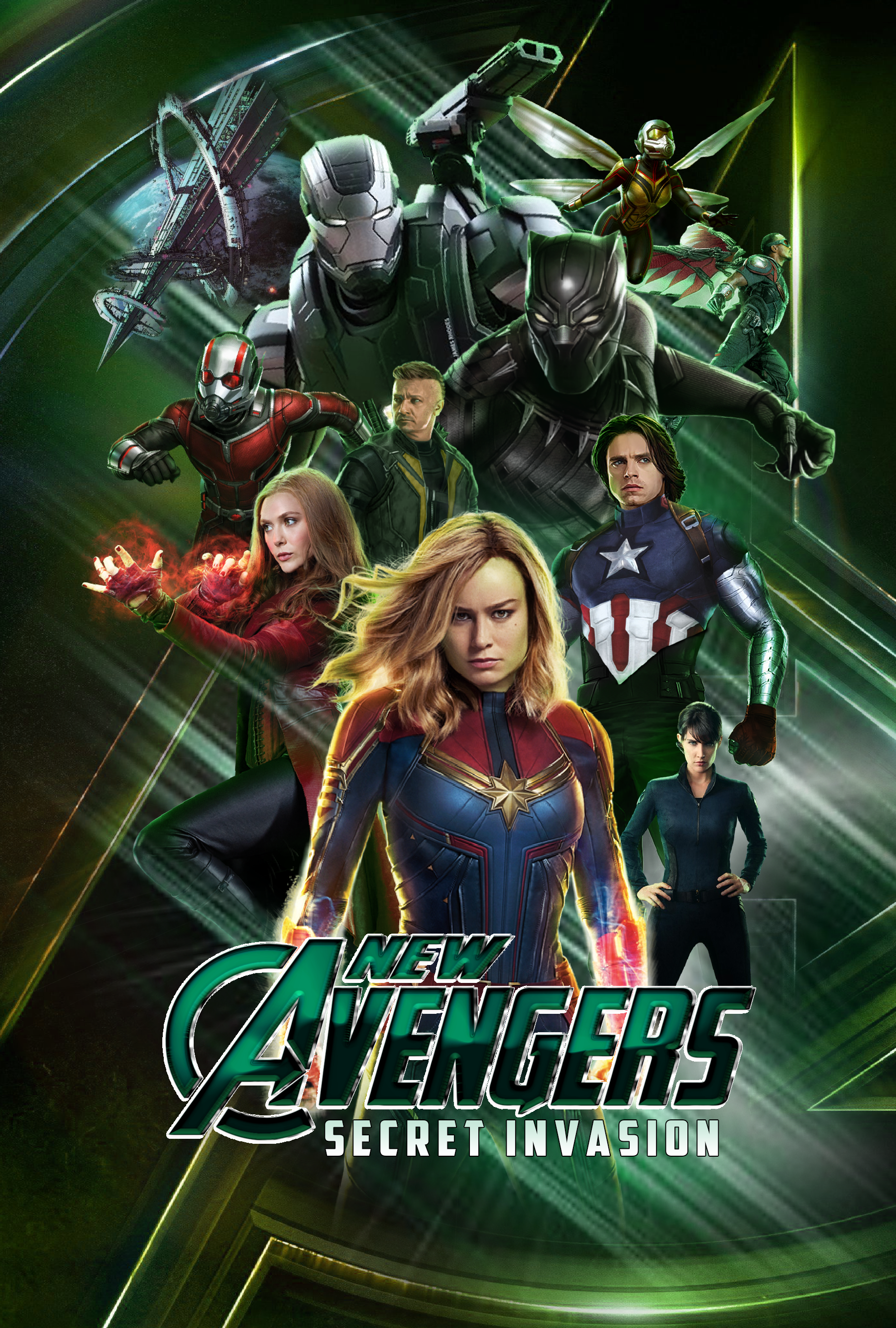 Poster for New Avengers: Secret Invasion. Avengers picture, New avengers, Spiderman movie