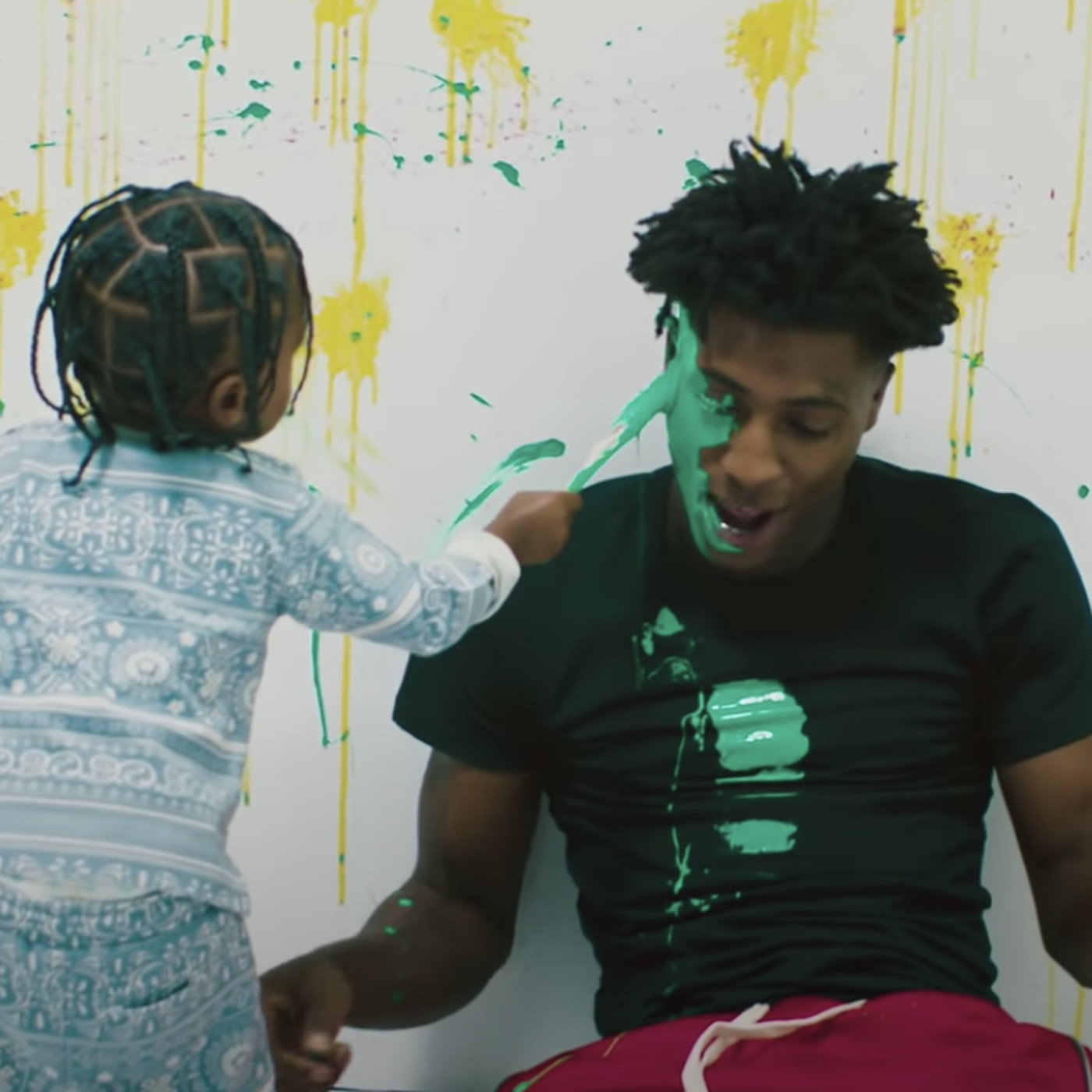 YoungBoy Never Broke Again hangs with his children in “Kacey Talk” video
