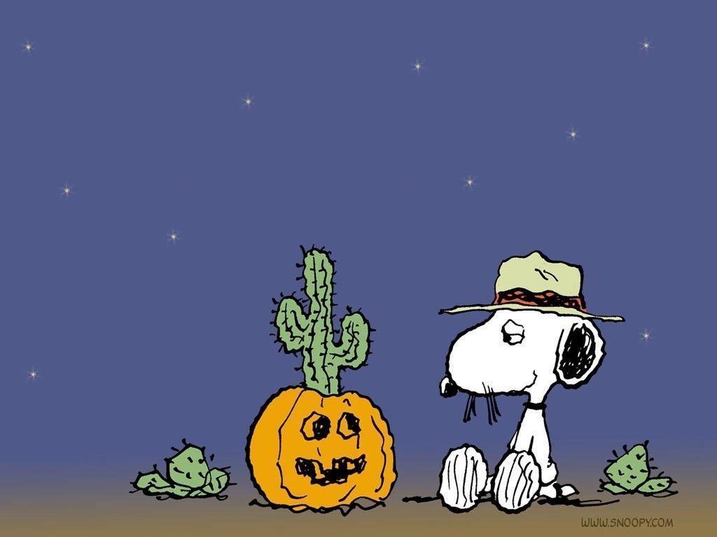 Snoopy Halloween Background