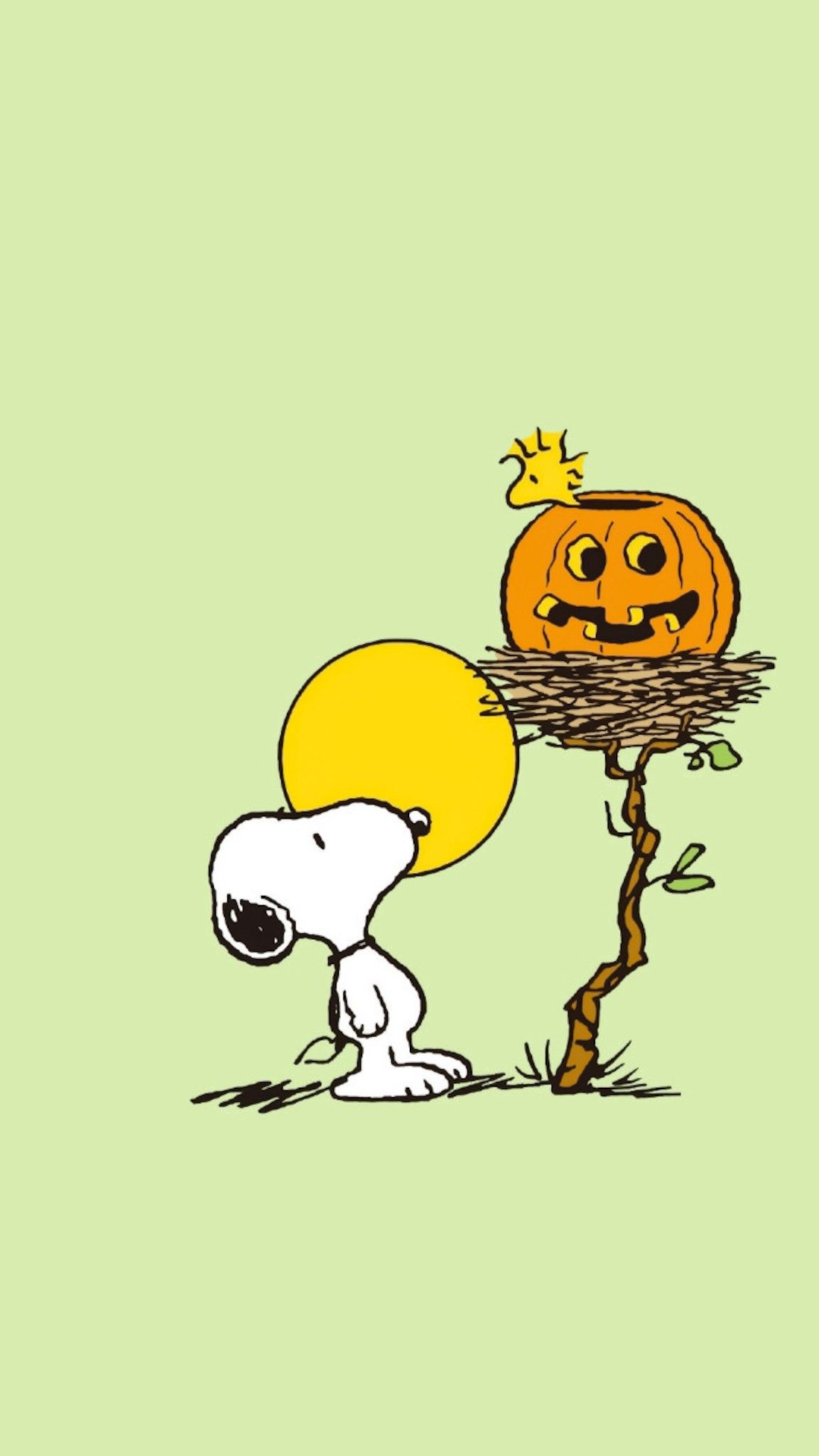 New Smartphone Wallpaper: Halloween Snoopy Wallpaper