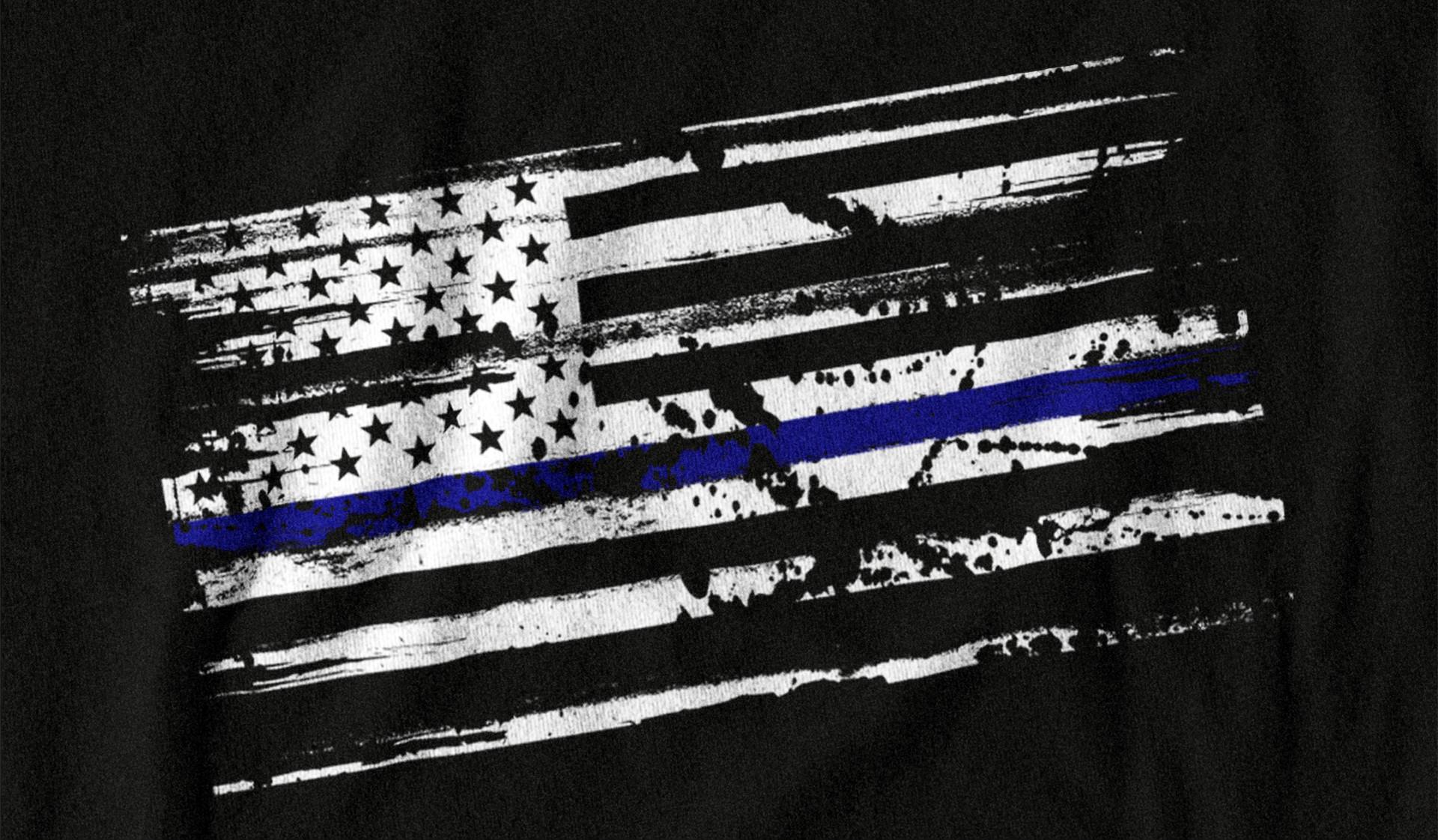 Police Flag HD Wallpaper Free HD Wallpaper