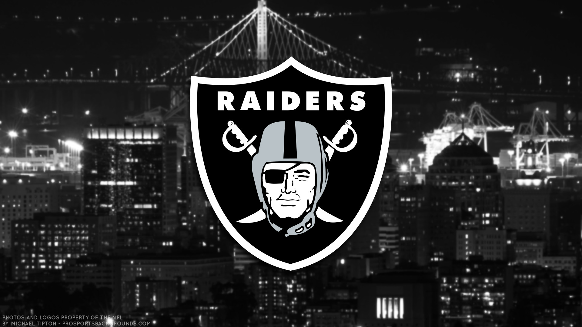 Oakland Raiders 2017 Football Logo Wallpaper Pc Desktop Raiders Apple Watch Face HD Wallpaper