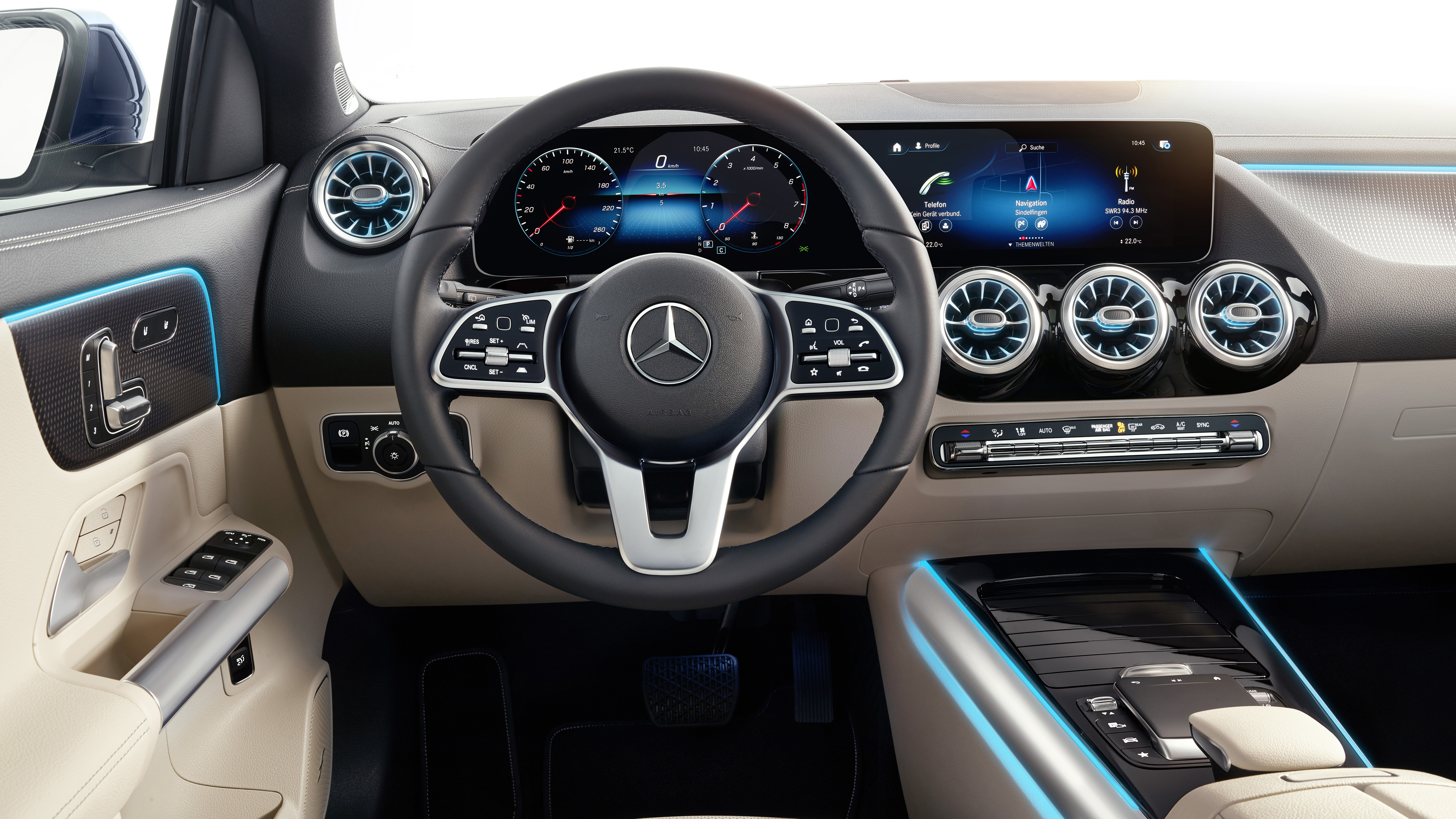 Mercedes Benz GLA 250 4MATIC Progressive Line Edition 1 2020 4K 5K Interior Wallpaper. HD Car Wallpaper