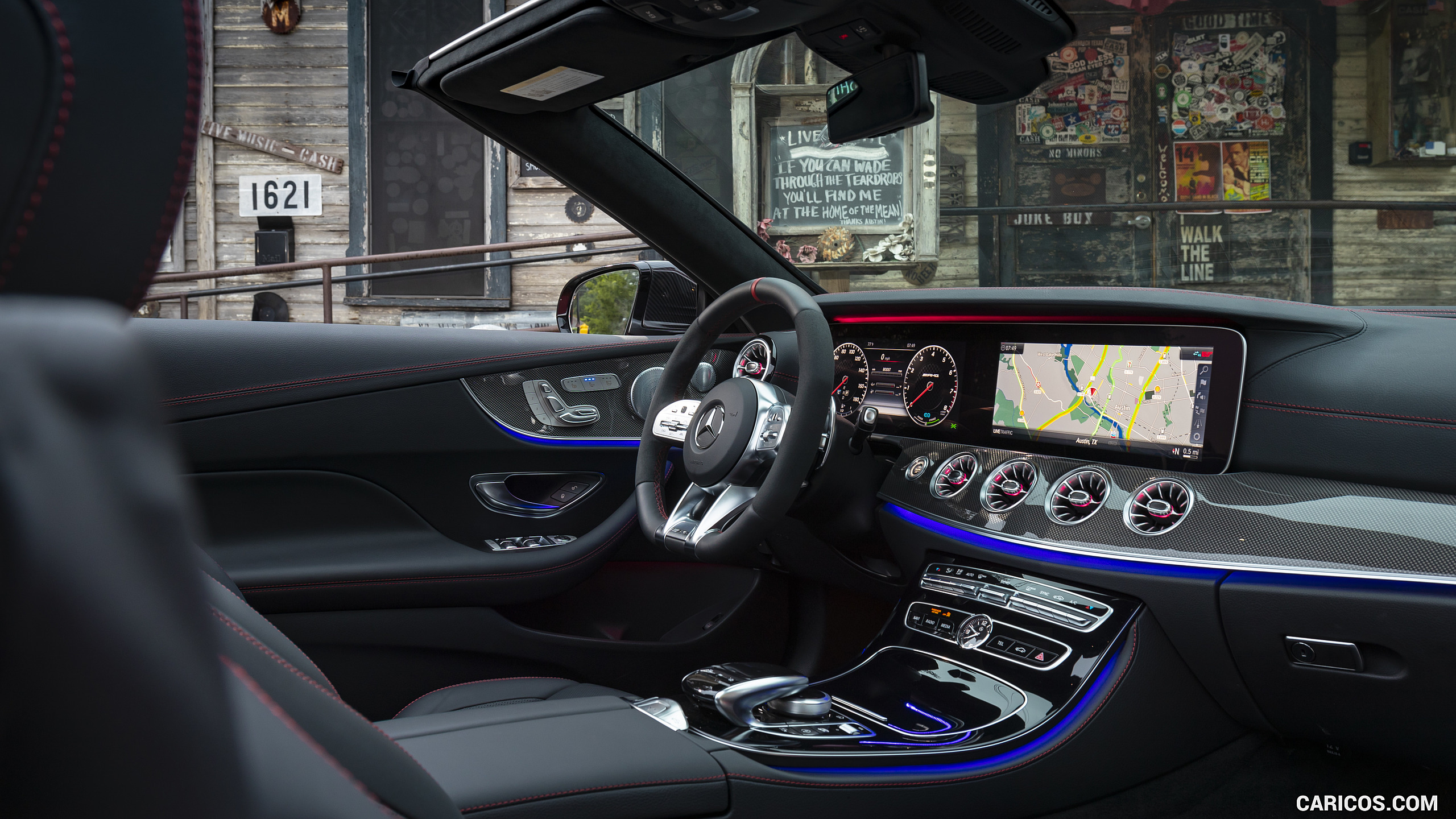 Mercedes AMG E 53 4MATIC+ Cabrio (US Spec) Wallpaper