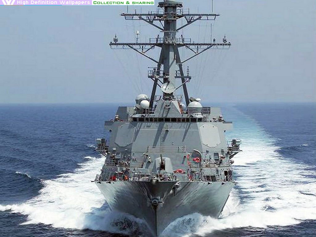 Navy Destroyer Wallpaper