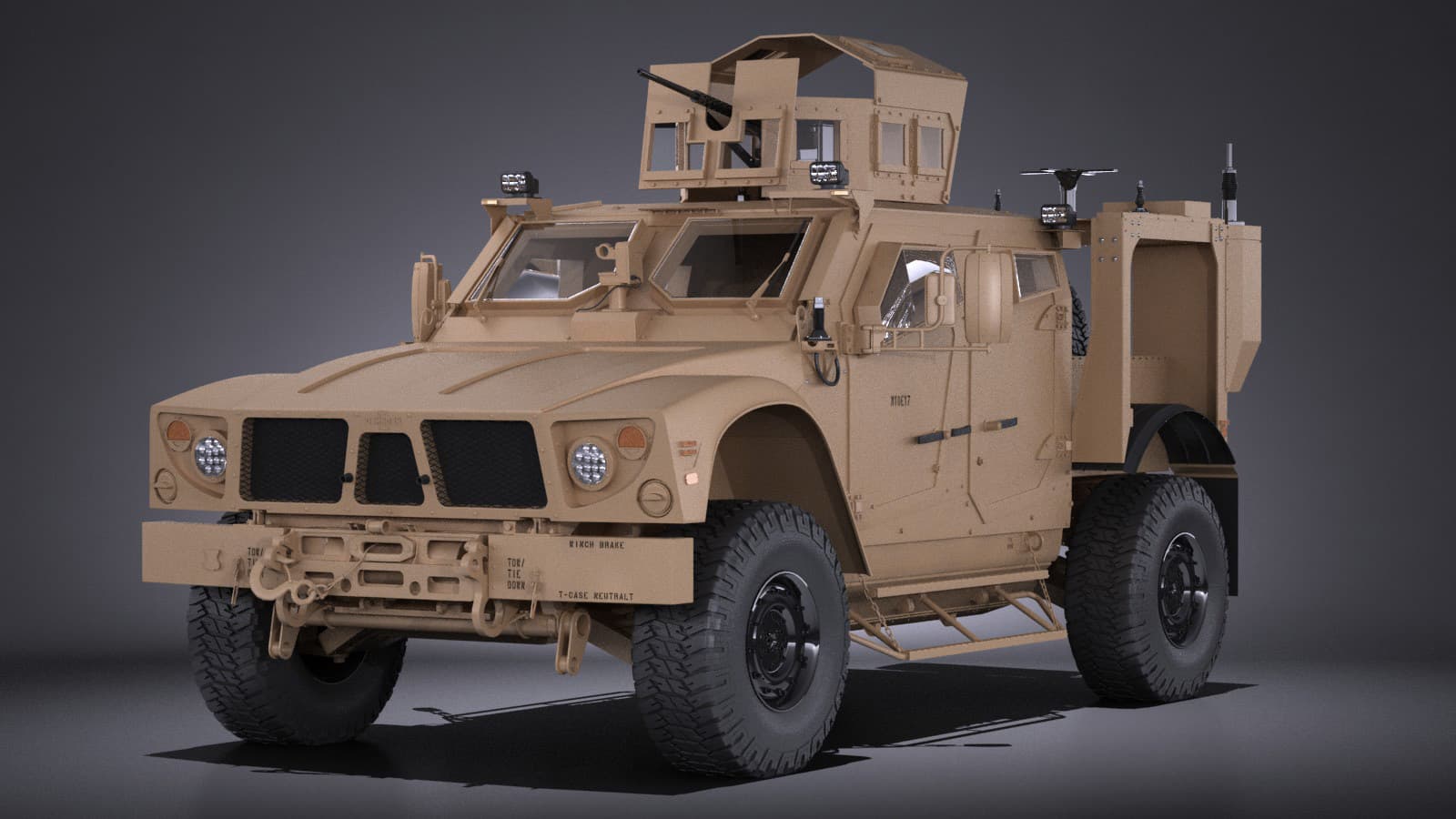 Oshkosh M ATV R6 3D Model