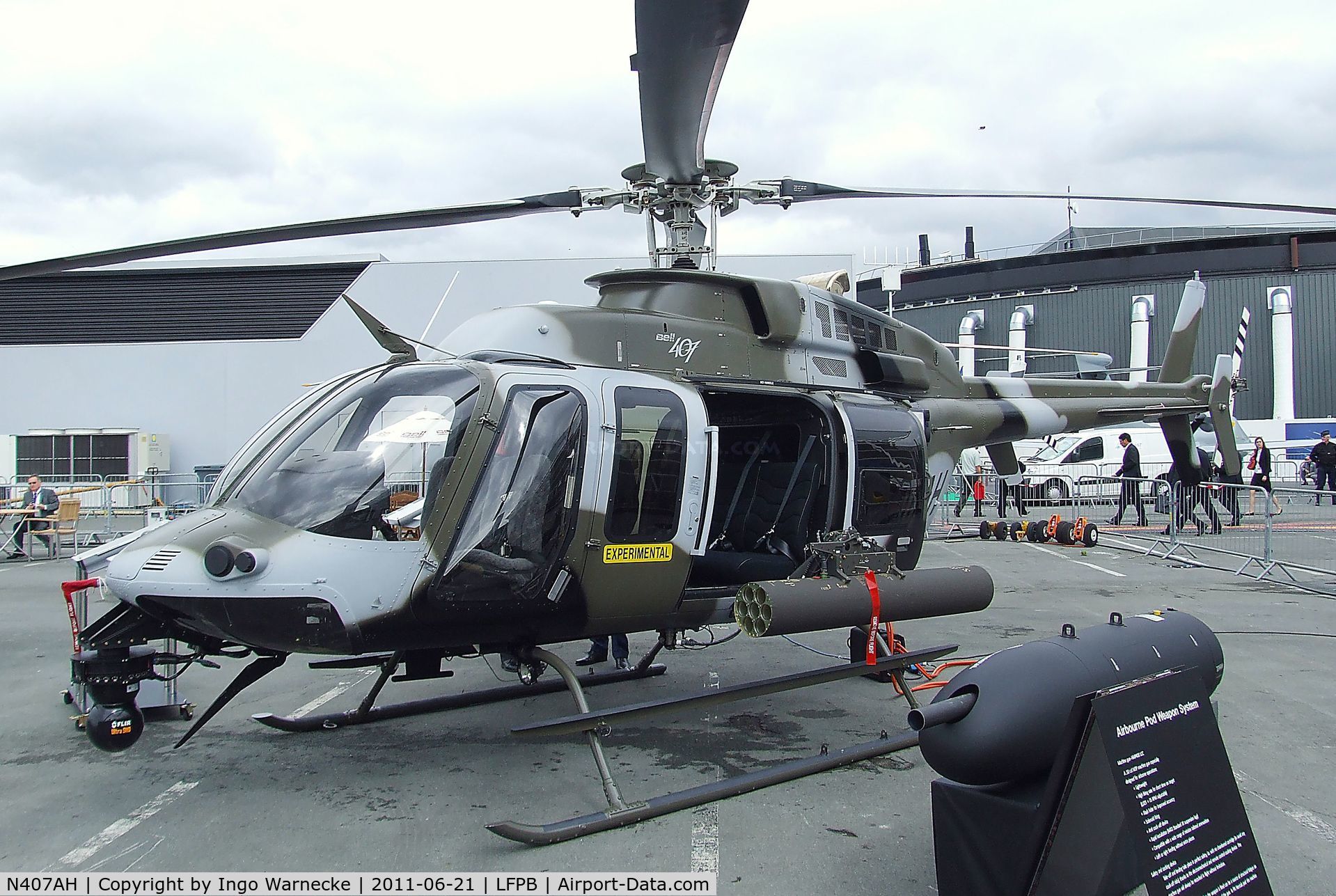 Aircraft N407AH (2010 Bell 407 C N 53989) Photo By Ingo Warnecke (Photo ID: AC633477)
