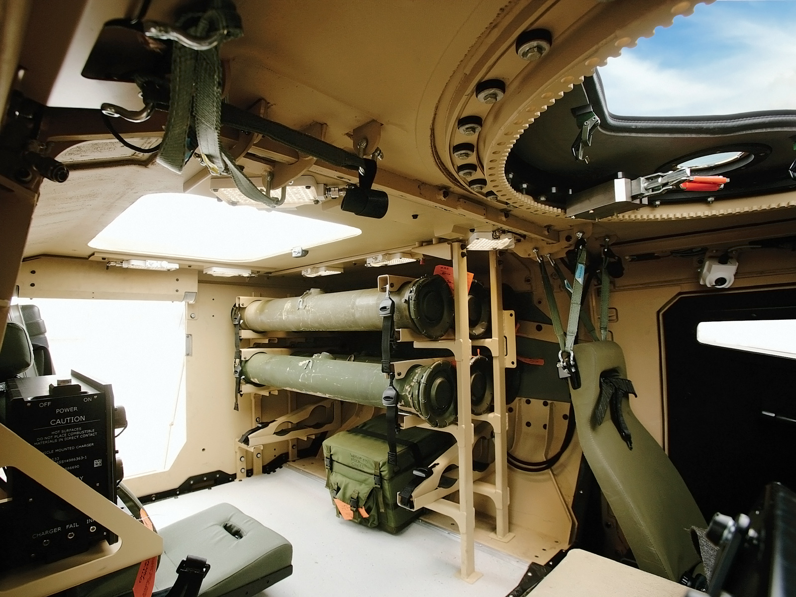 Oshkosh M ATV Military 4x4 Interior Wallpaperx1200