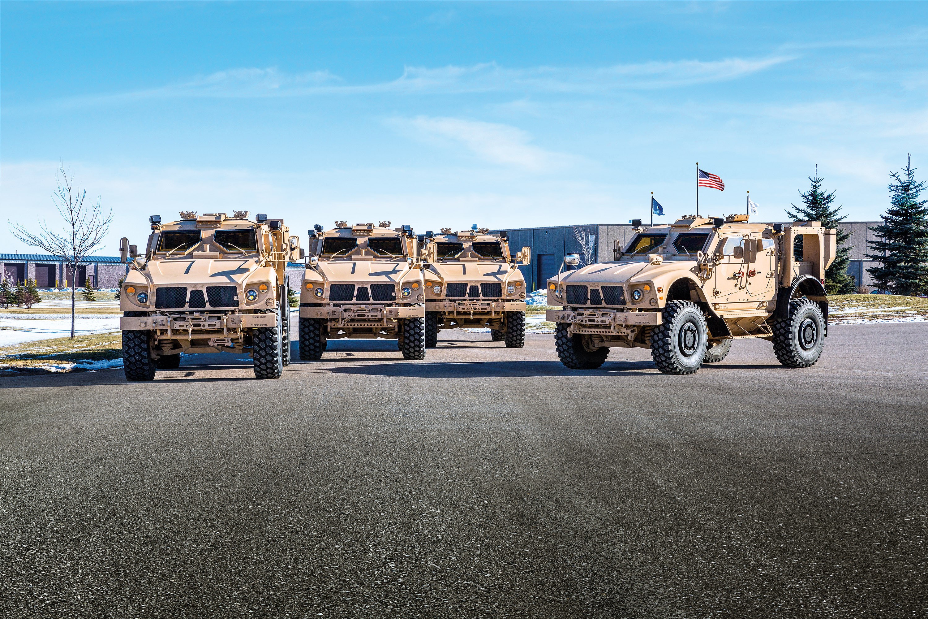 2009 17 Oshkosh M ATV HD Wallpaper, Background