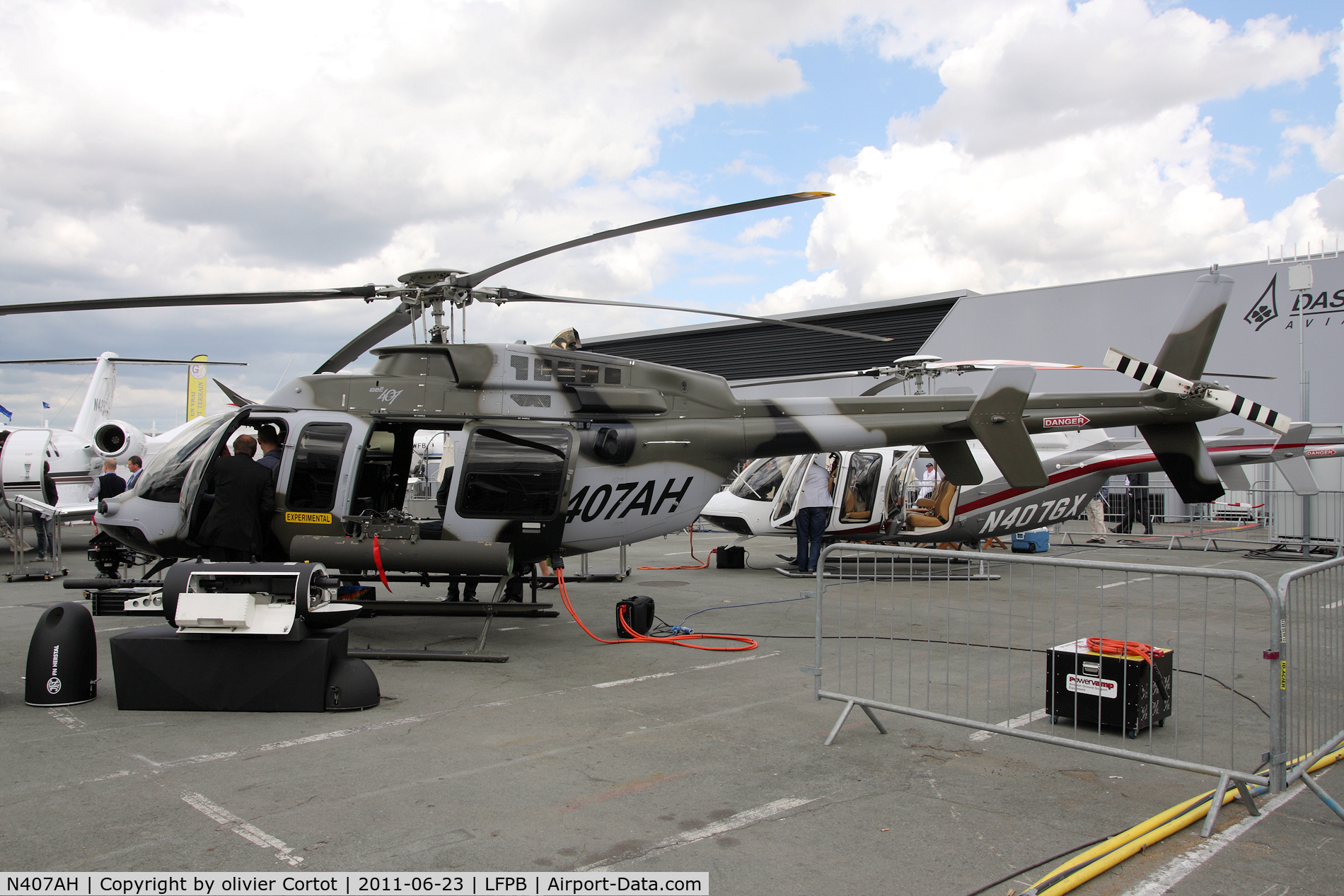 Aircraft N407AH (2010 Bell 407 C N 53989) Photo By Olivier Cortot (Photo ID: AC633051)