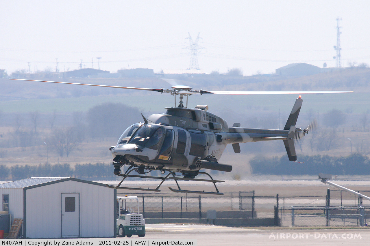 Aircraft N407AH (2010 Bell 407 C N 53989) Photo By Zane Adams (Photo ID: AC584515)