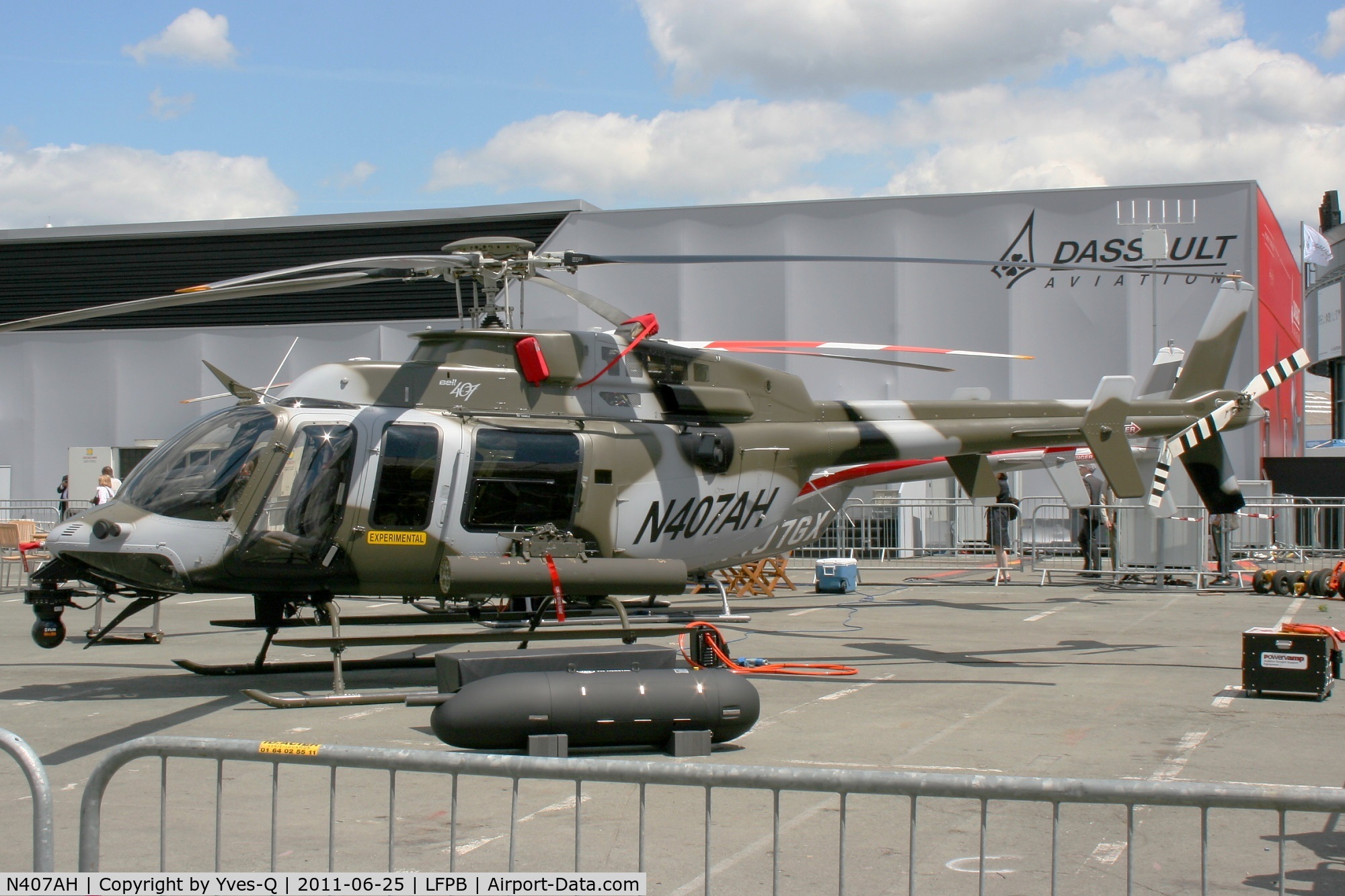 Aircraft N407AH (2010 Bell 407 C N 53989) Photo By Yves Q (Photo ID: AC959349)