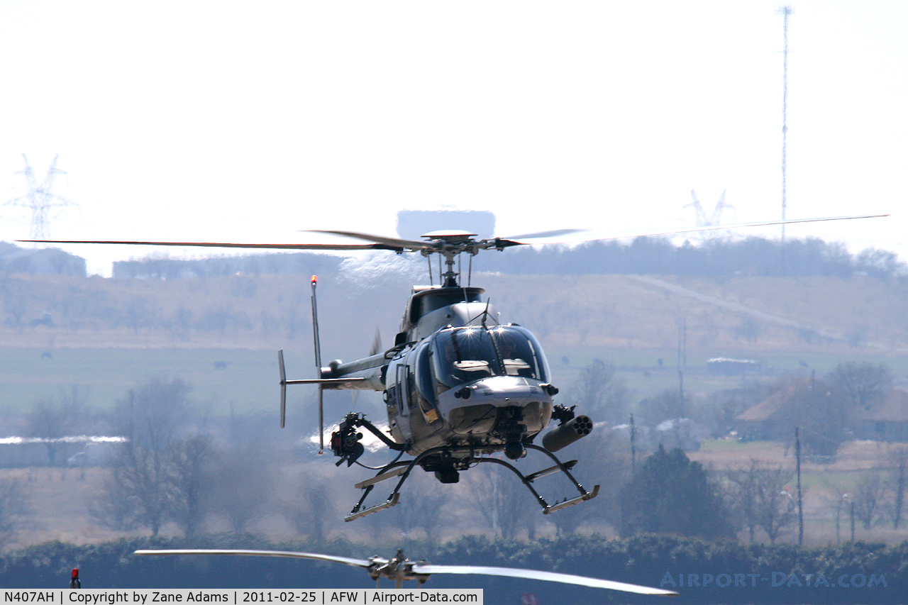 Aircraft N407AH (2010 Bell 407 C N 53989) Photo By Zane Adams (Photo ID: AC584514)