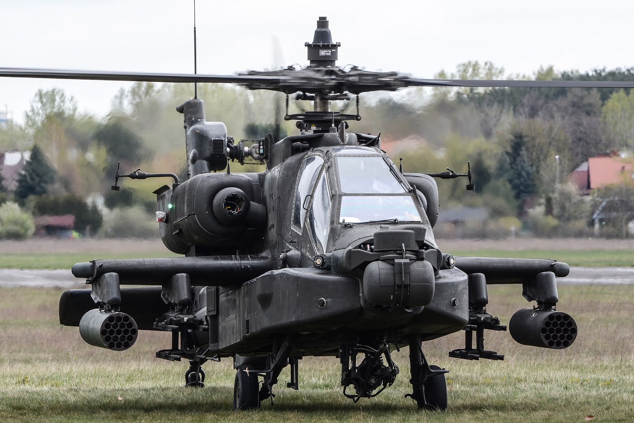 Boeing AH 64 D Apache Longbow / 03 05388 / US Army / EPBC Warsaw Babice. Military Helicopter, Ah 64 Apache, Military Aircraft