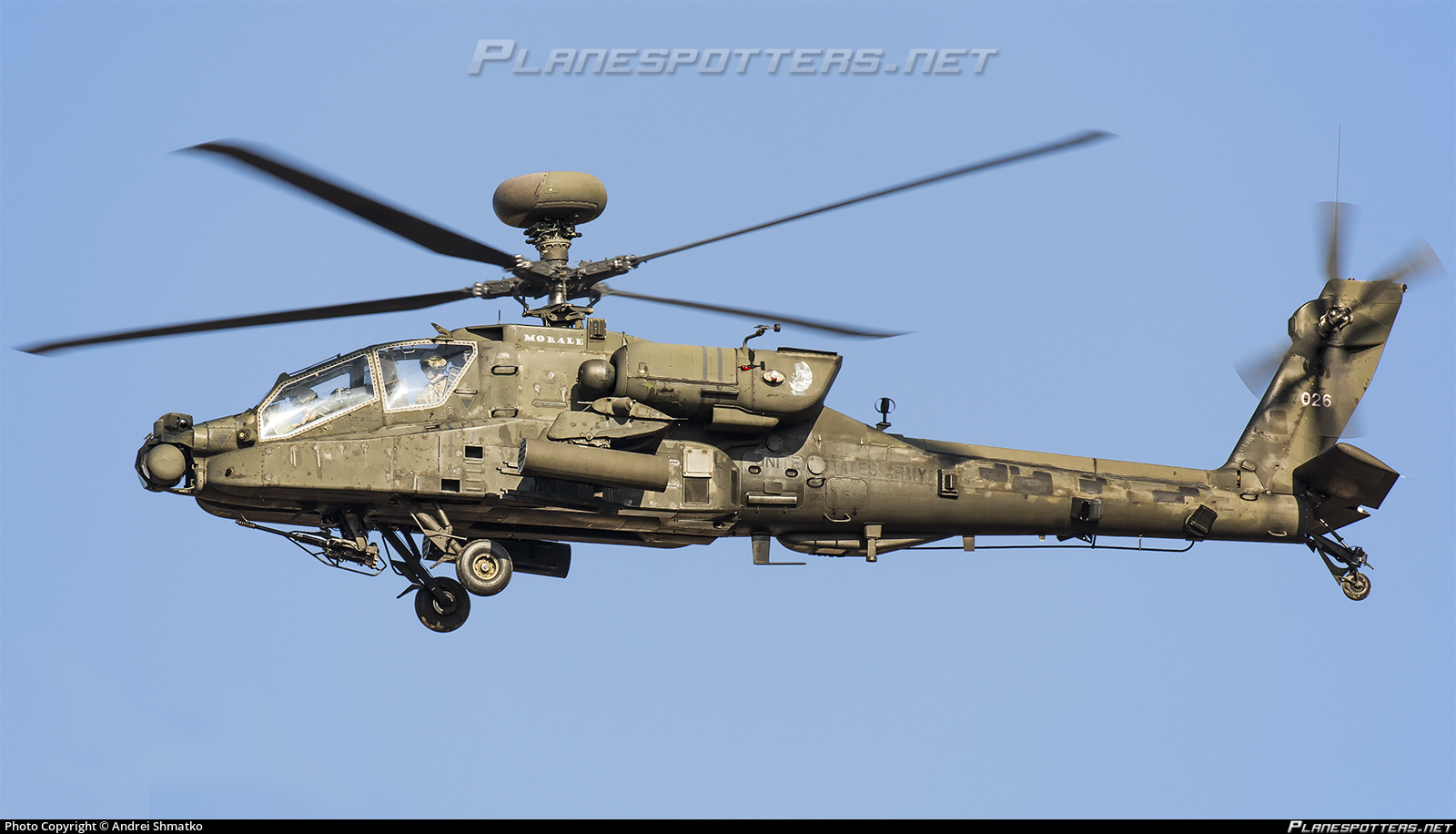 06 07026 US Army Boeing AH 64D Apache Longbow Photo By Andrei Shmatko