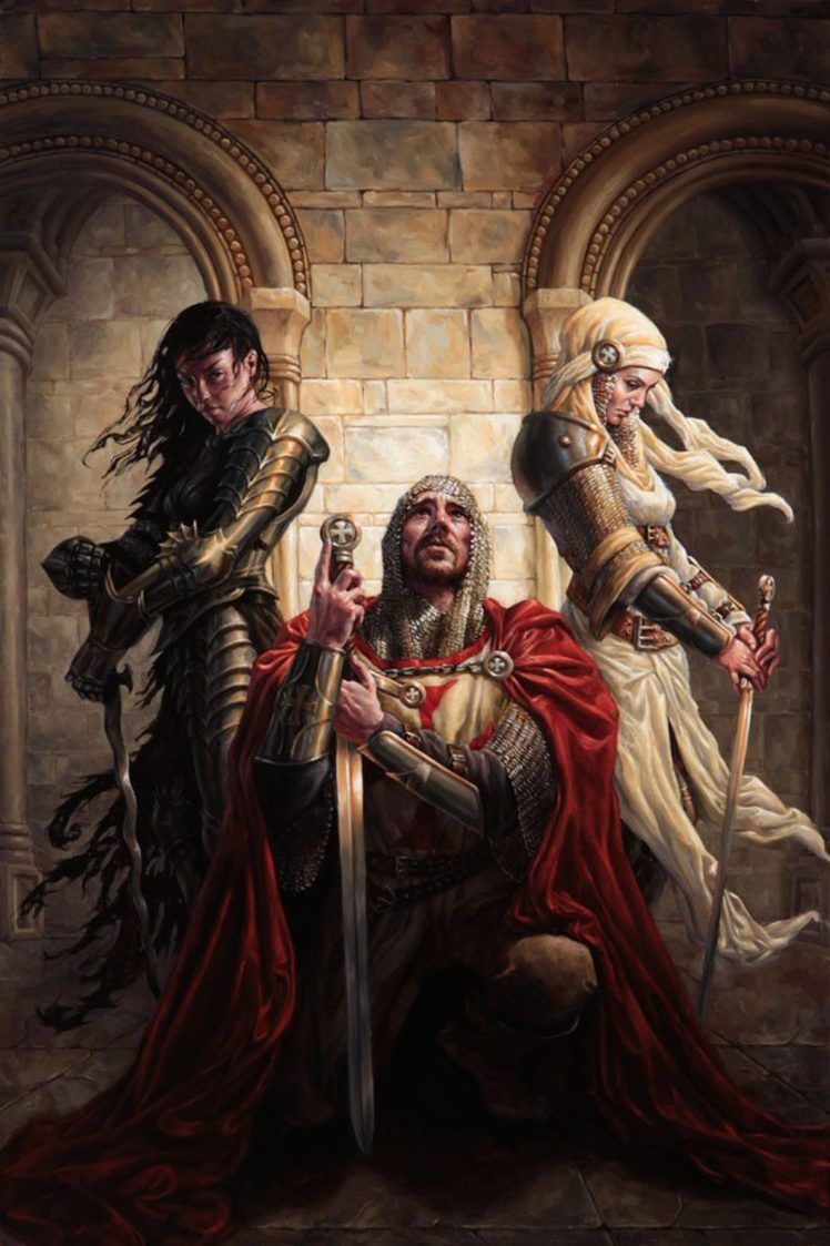 Medieval Female Wallpaper