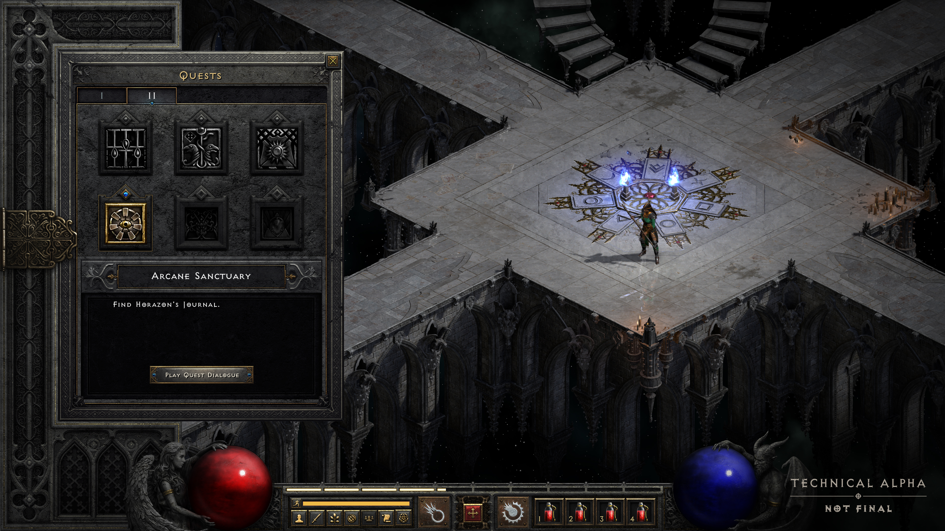Diablo 2 Resurrected's Version Of Arcane SanctuaryK Ultra HD Screenshot: Diablo_2_Resurrected