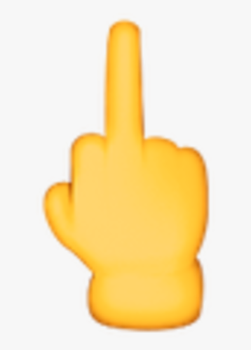 Middle Finger Emoji Png, Png Download Out Middle Finger, Transparent Png