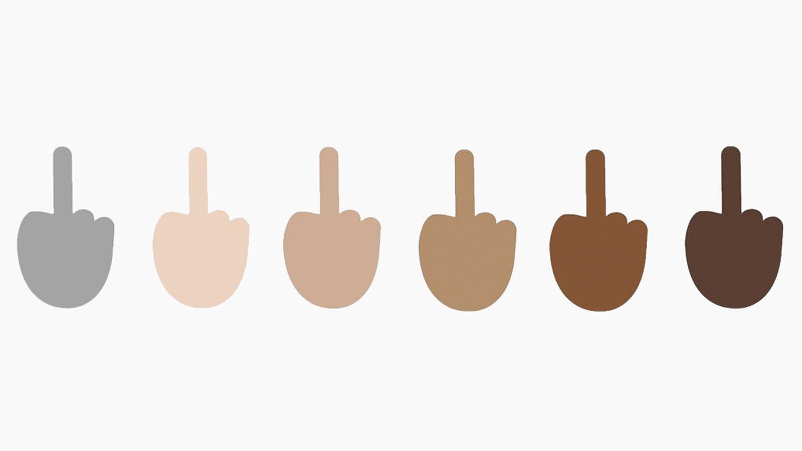 Windows 10 lets you flip a middle finger with emoji
