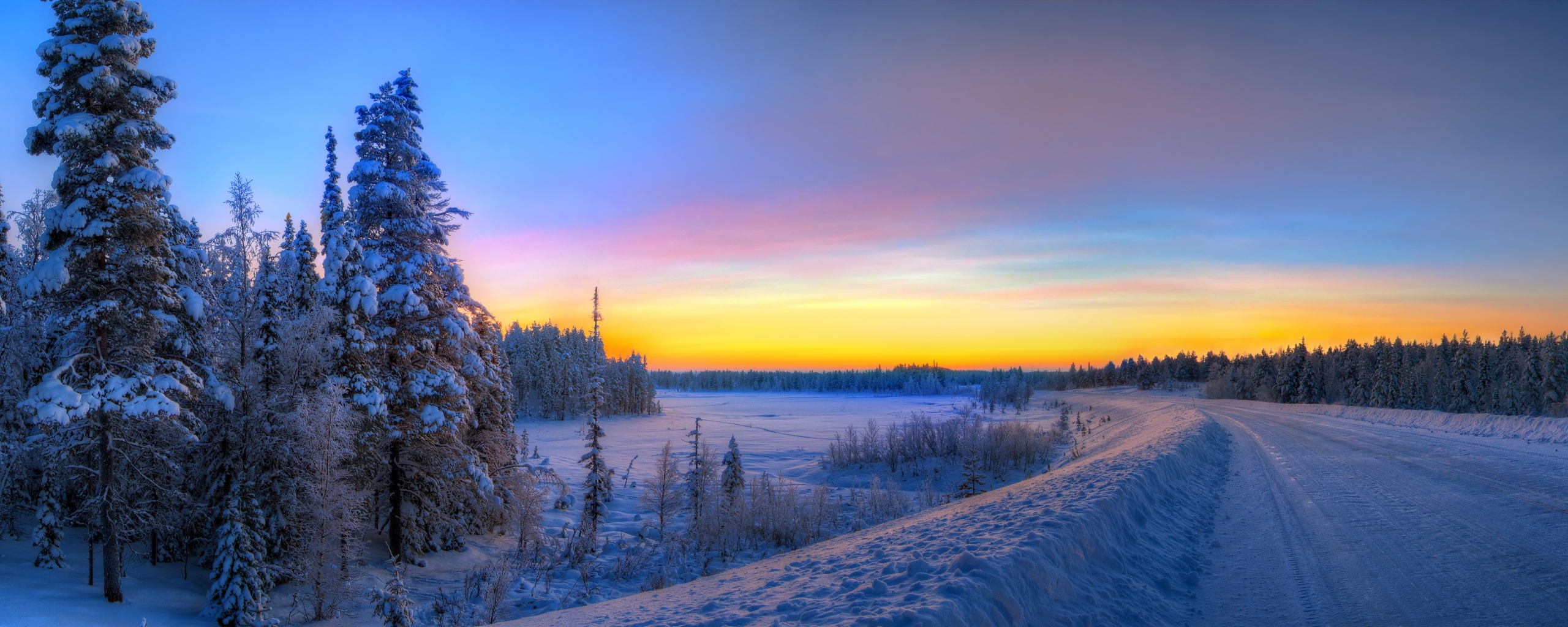 Free download Panorama Sunset Road Winter Landscape Wallpaper Background Dual [2560x1024] for your Desktop, Mobile & Tablet. Explore Panoramic Wallpaper Dual Screen Cars. Panoramic Wallpaper for Windows 2