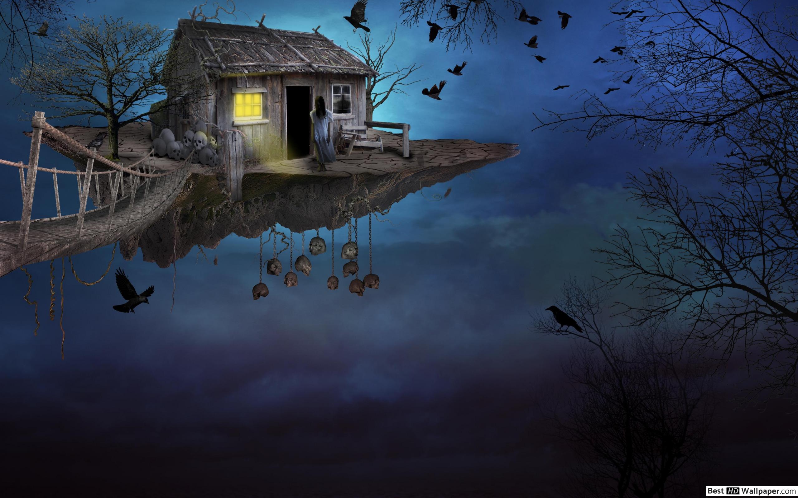 Gothic Fantasy House HD wallpaper download
