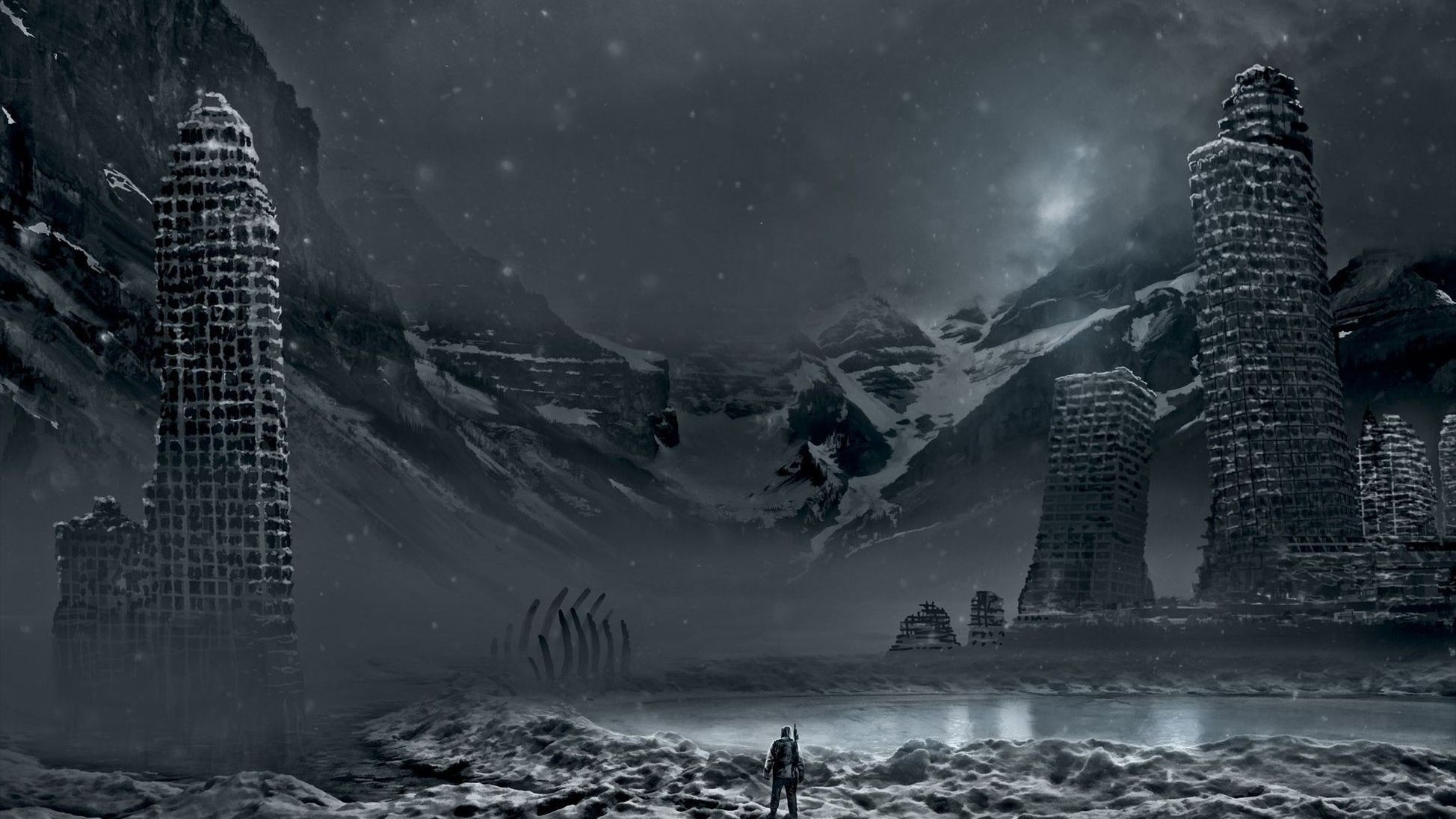 Sci Fi Apocalyptic Wallpaper. Background image, Background desktop, Post apocalyptic
