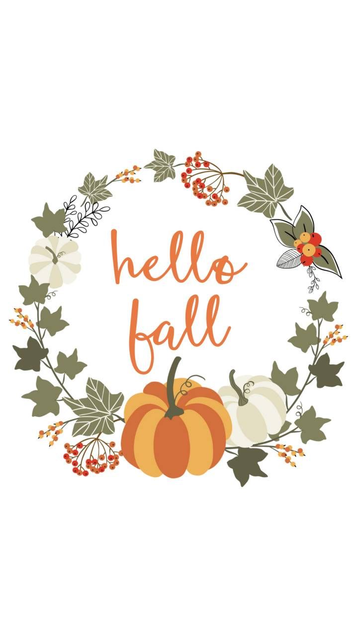 Download Hello Fall Wallpaper by RisingPhoenix84 now. Browse millions of popular. Cute fall wallpaper, iPhone wallpaper fall, Fall wallpaper