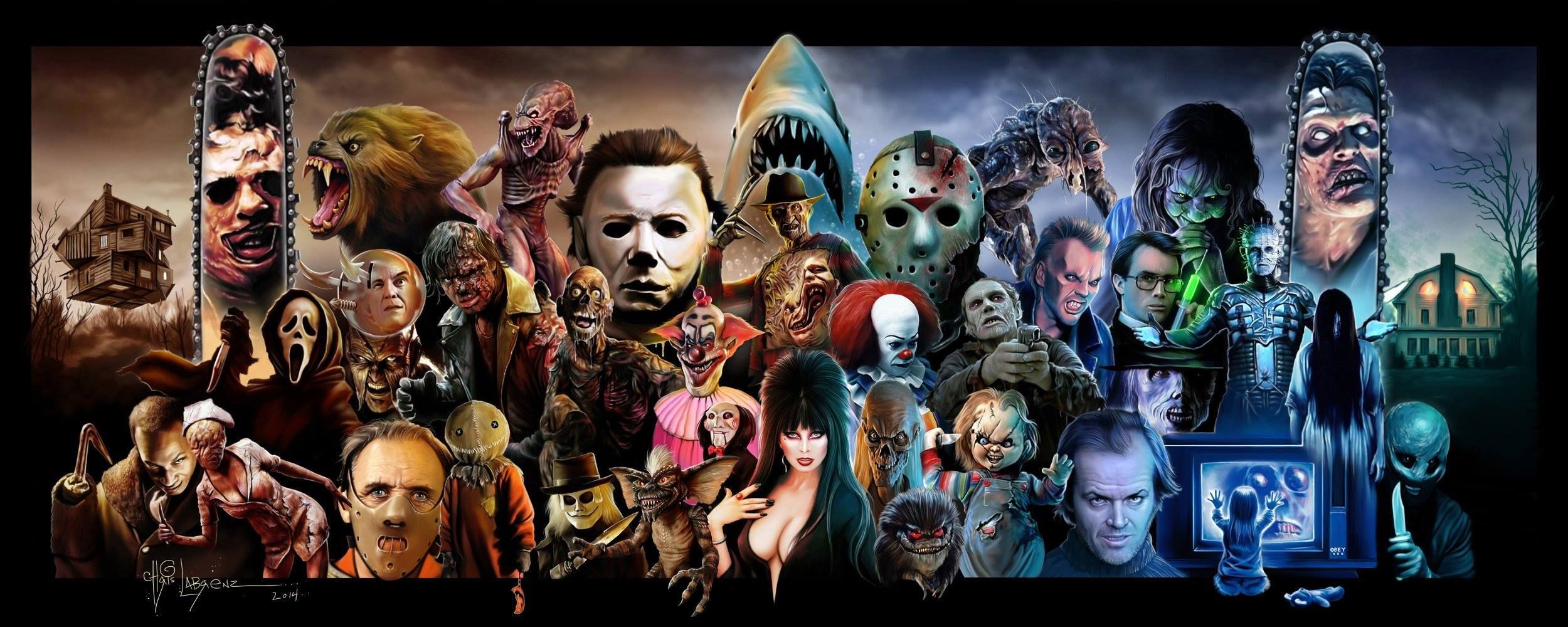 Classic Horror Movies Wallpaper HD Movie Collage